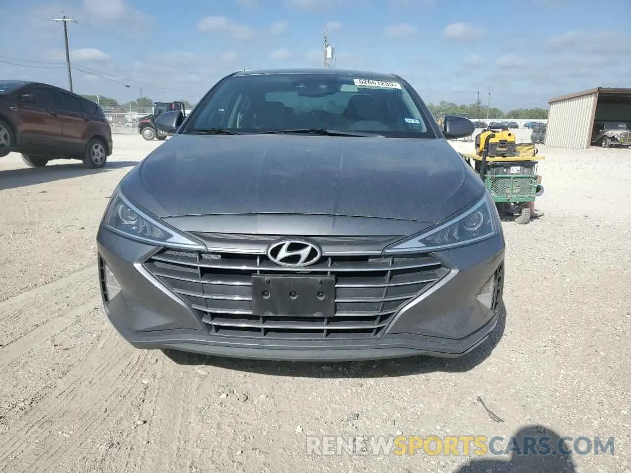 5 Photograph of a damaged car 5NPD84LF2KH488374 HYUNDAI ELANTRA 2019