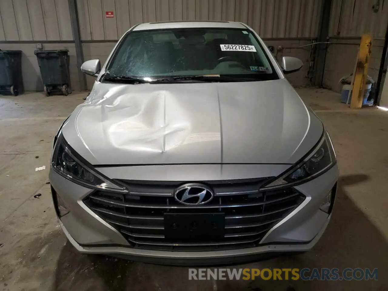 5 Photograph of a damaged car 5NPD84LF2KH493753 HYUNDAI ELANTRA 2019