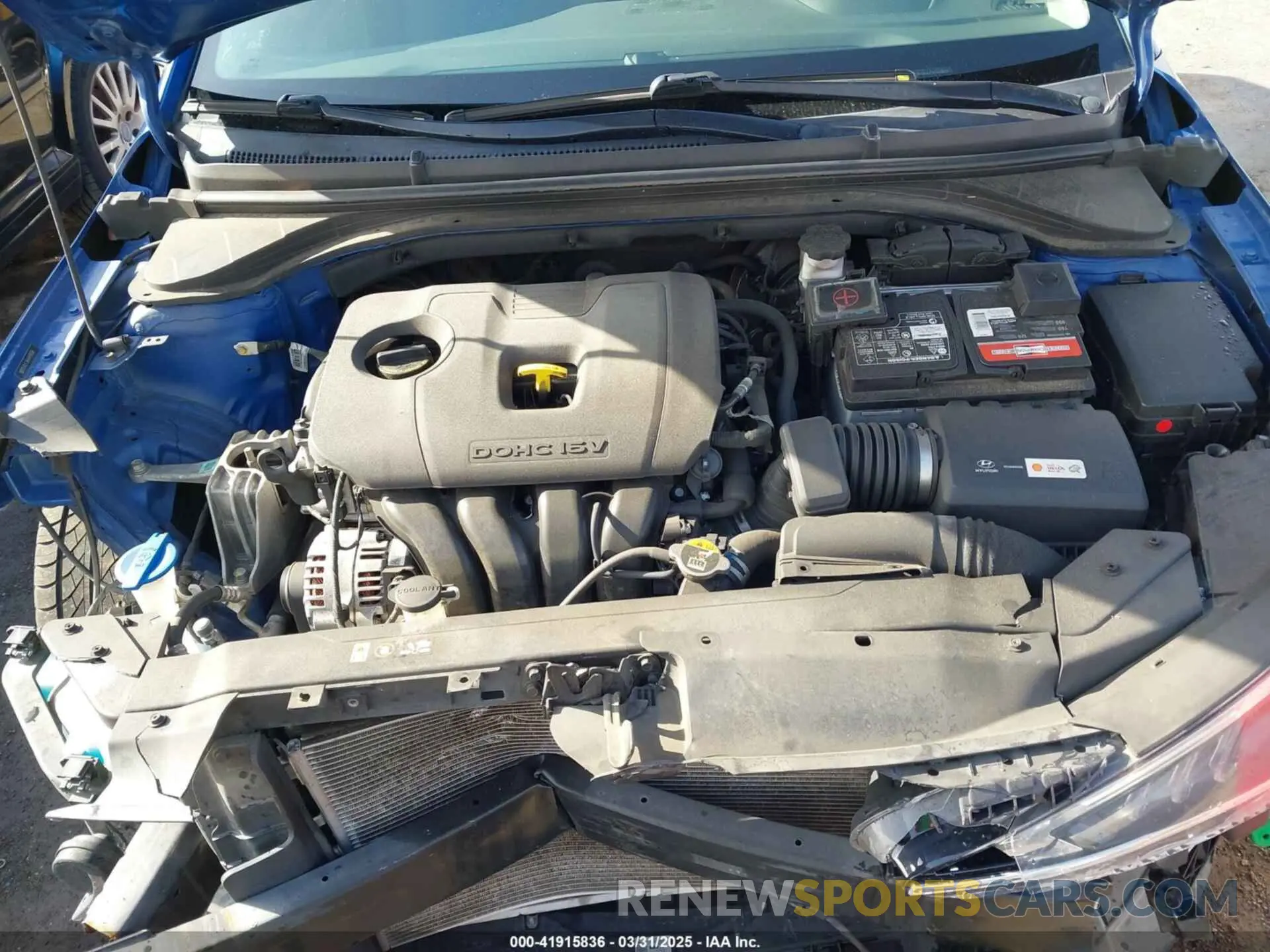 10 Photograph of a damaged car 5NPD84LF3KH419838 HYUNDAI ELANTRA 2019