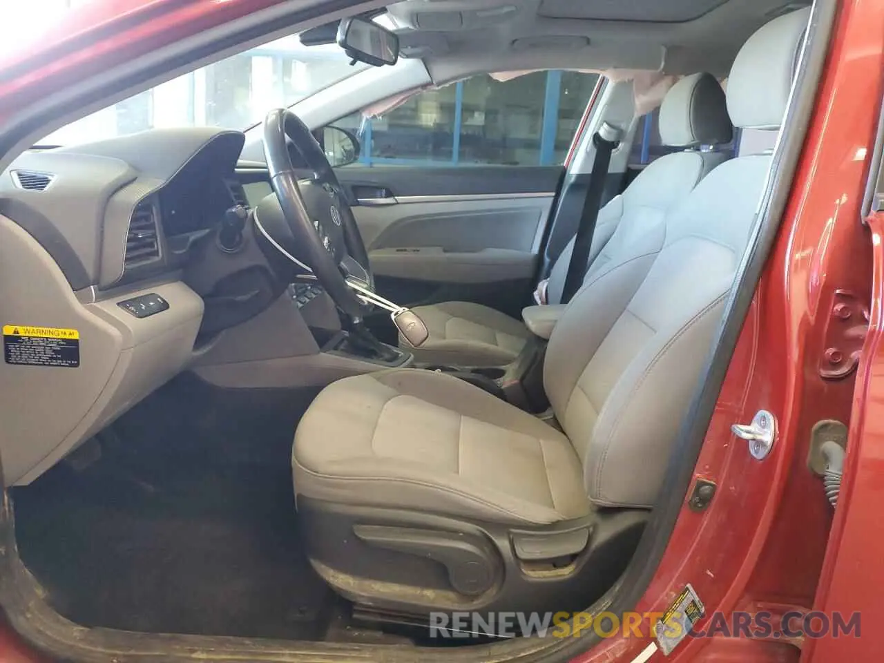 7 Photograph of a damaged car 5NPD84LF3KH422383 HYUNDAI ELANTRA 2019