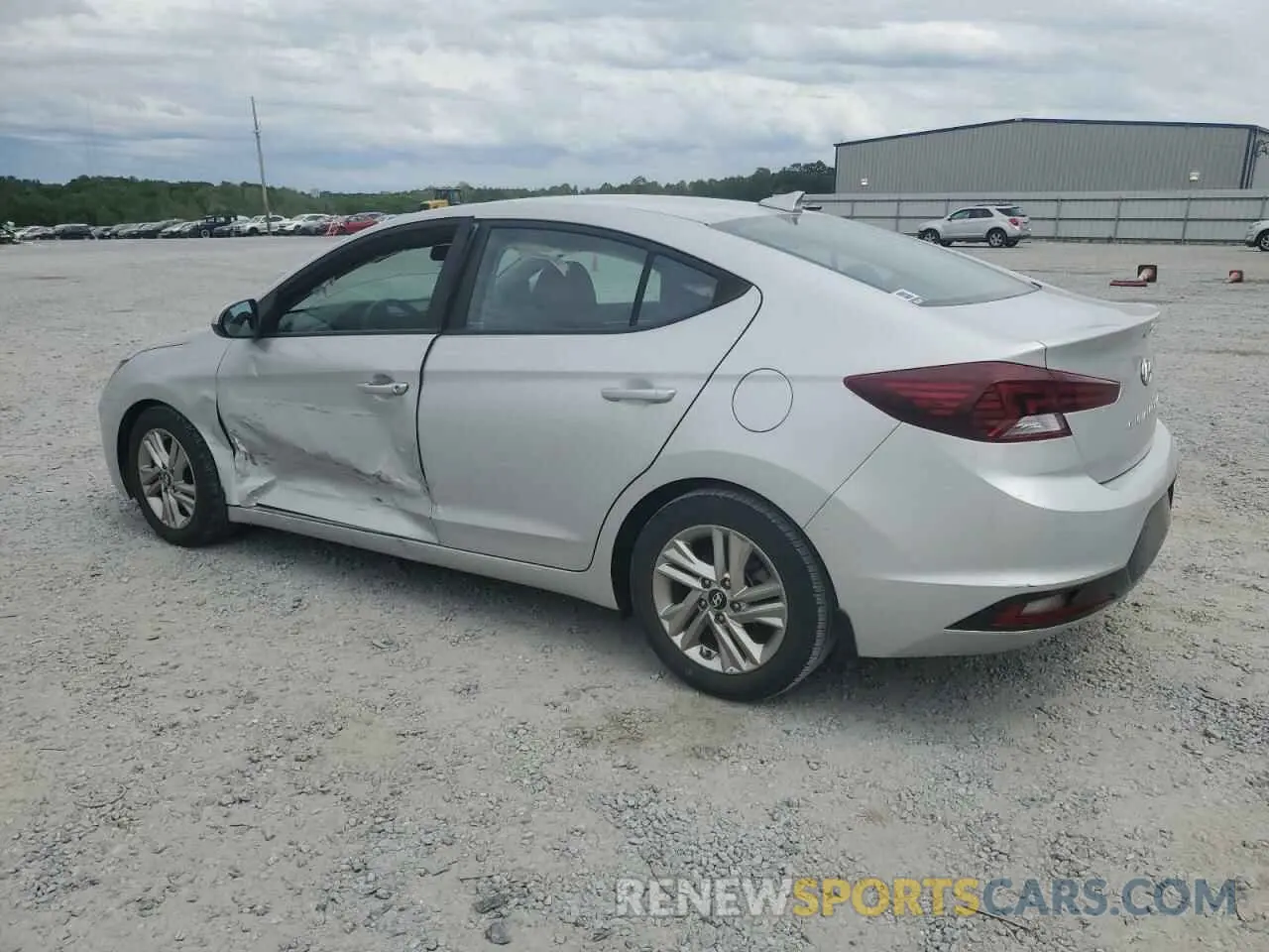 2 Photograph of a damaged car 5NPD84LF3KH437255 HYUNDAI ELANTRA 2019