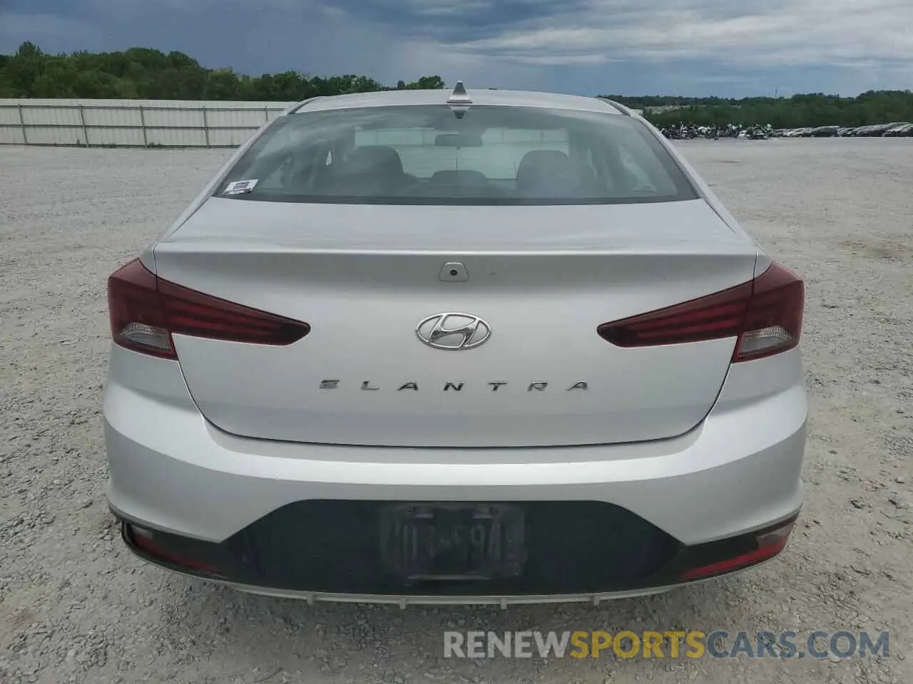 6 Photograph of a damaged car 5NPD84LF3KH437255 HYUNDAI ELANTRA 2019