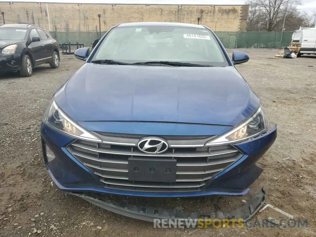5 Photograph of a damaged car 5NPD84LF3KH443380 HYUNDAI ELANTRA 2019