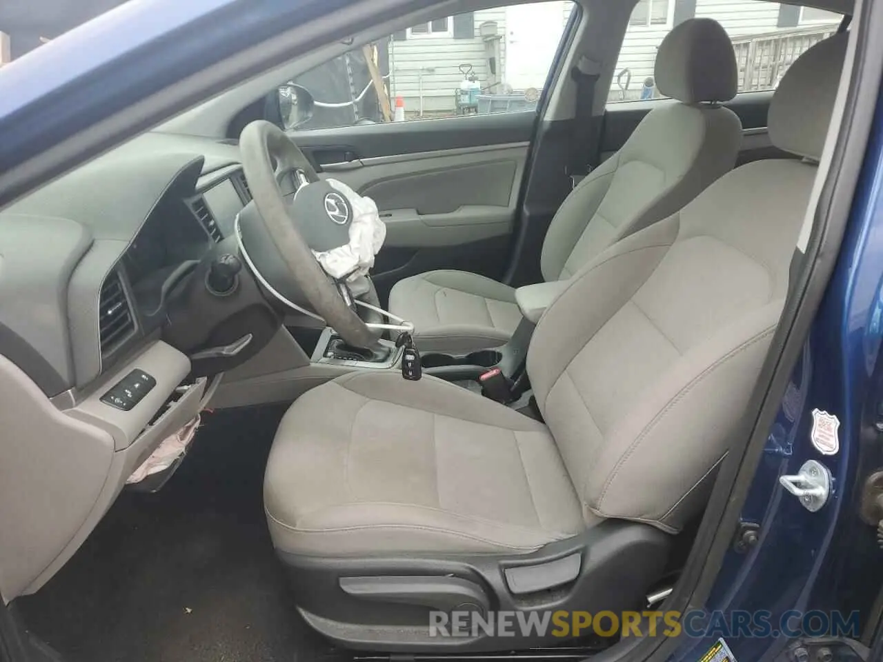 7 Photograph of a damaged car 5NPD84LF3KH443380 HYUNDAI ELANTRA 2019