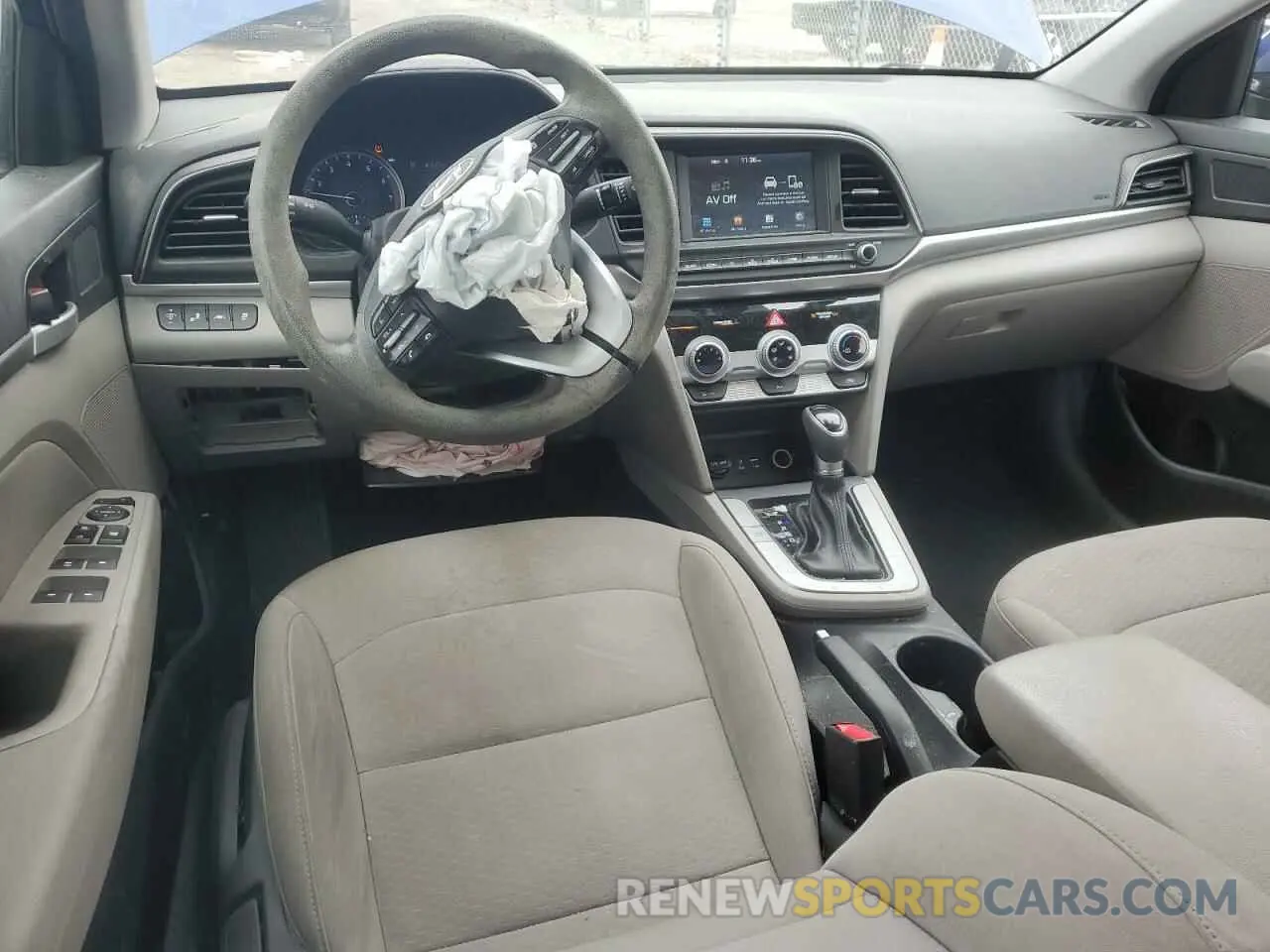 8 Photograph of a damaged car 5NPD84LF3KH443380 HYUNDAI ELANTRA 2019