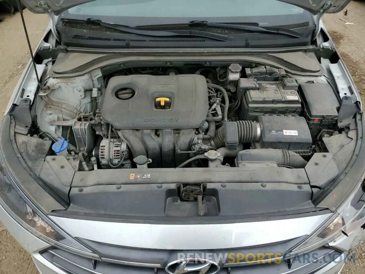 11 Photograph of a damaged car 5NPD84LF3KH452712 HYUNDAI ELANTRA 2019