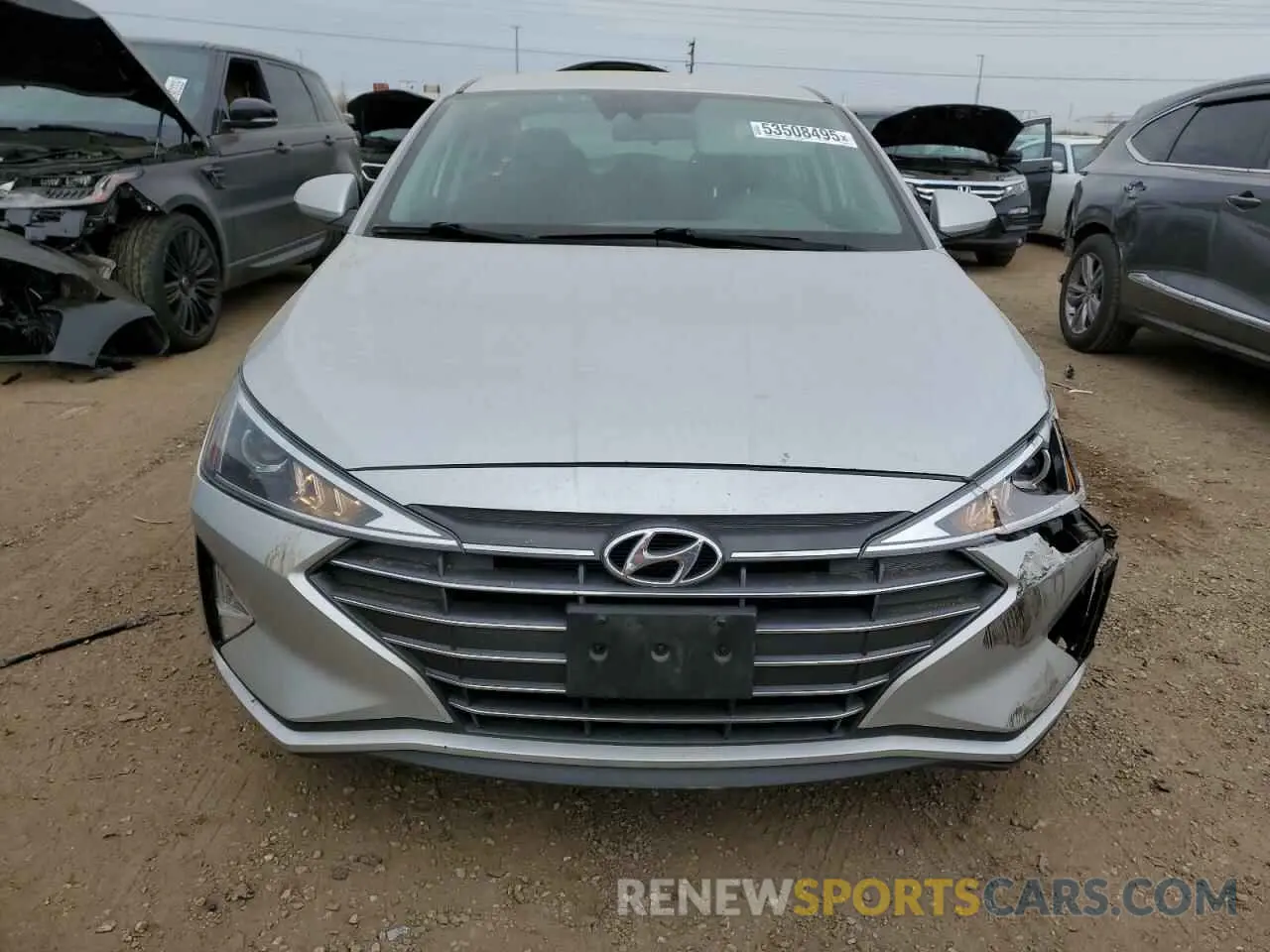 5 Photograph of a damaged car 5NPD84LF3KH452712 HYUNDAI ELANTRA 2019