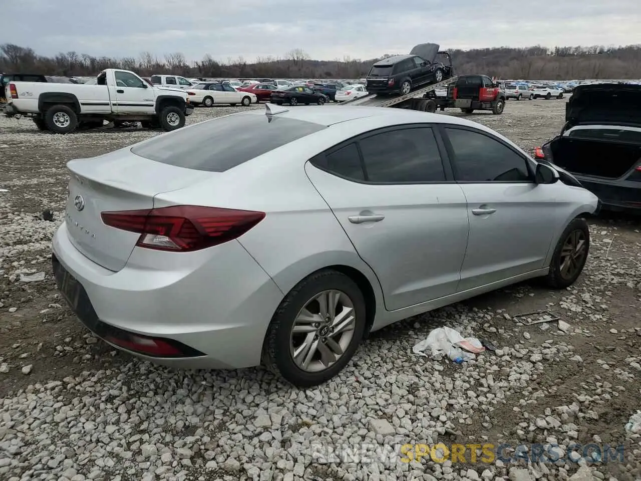 3 Photograph of a damaged car 5NPD84LF3KH461510 HYUNDAI ELANTRA 2019