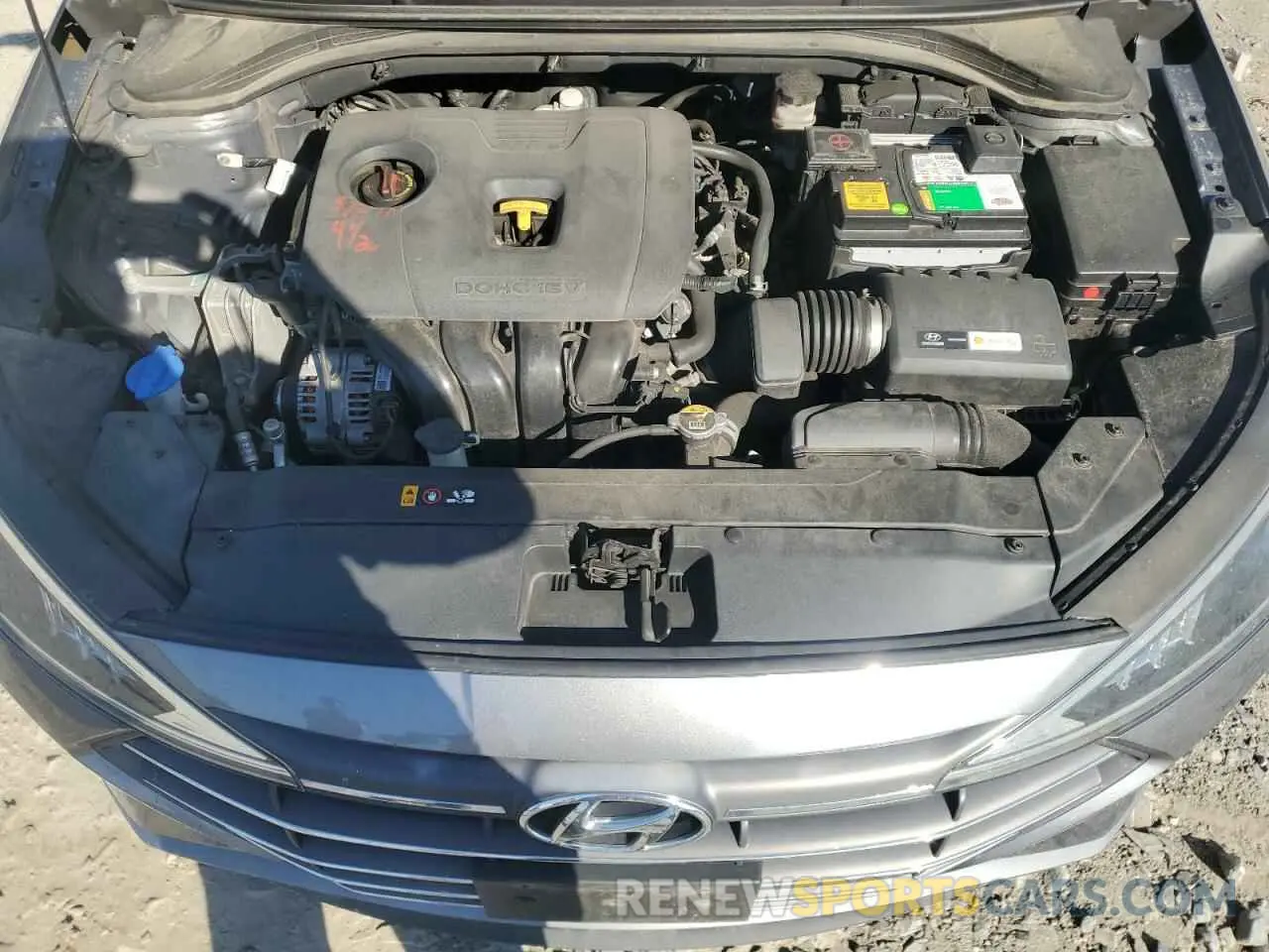 11 Photograph of a damaged car 5NPD84LF3KH488657 HYUNDAI ELANTRA 2019