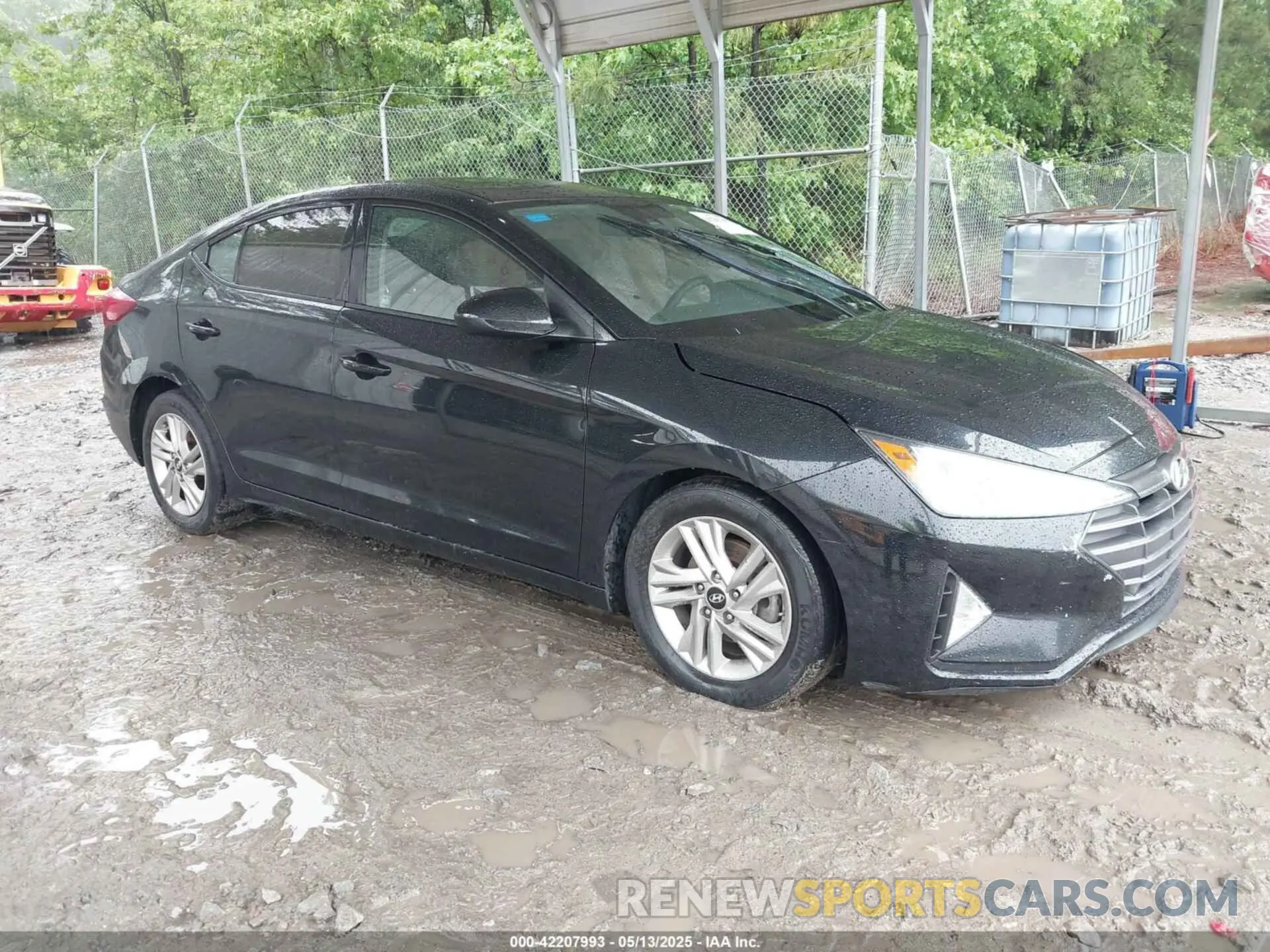 1 Photograph of a damaged car 5NPD84LF3KH497536 HYUNDAI ELANTRA 2019