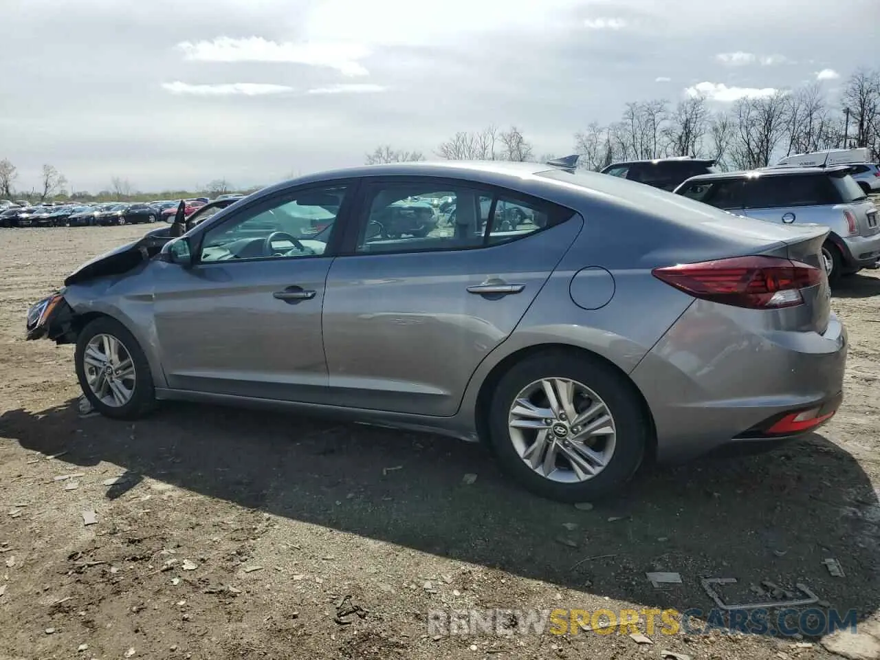 2 Photograph of a damaged car 5NPD84LF4KH420528 HYUNDAI ELANTRA 2019