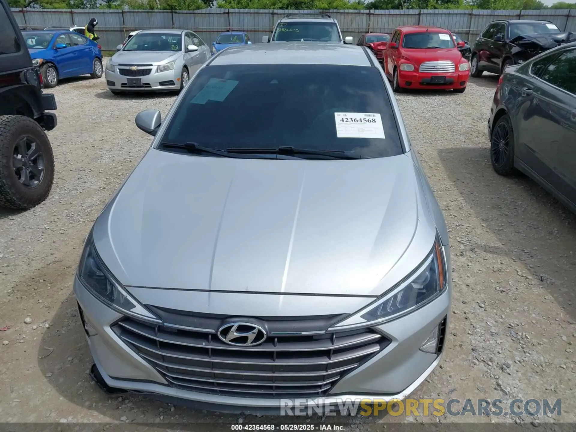 13 Photograph of a damaged car 5NPD84LF4KH426118 HYUNDAI ELANTRA 2019