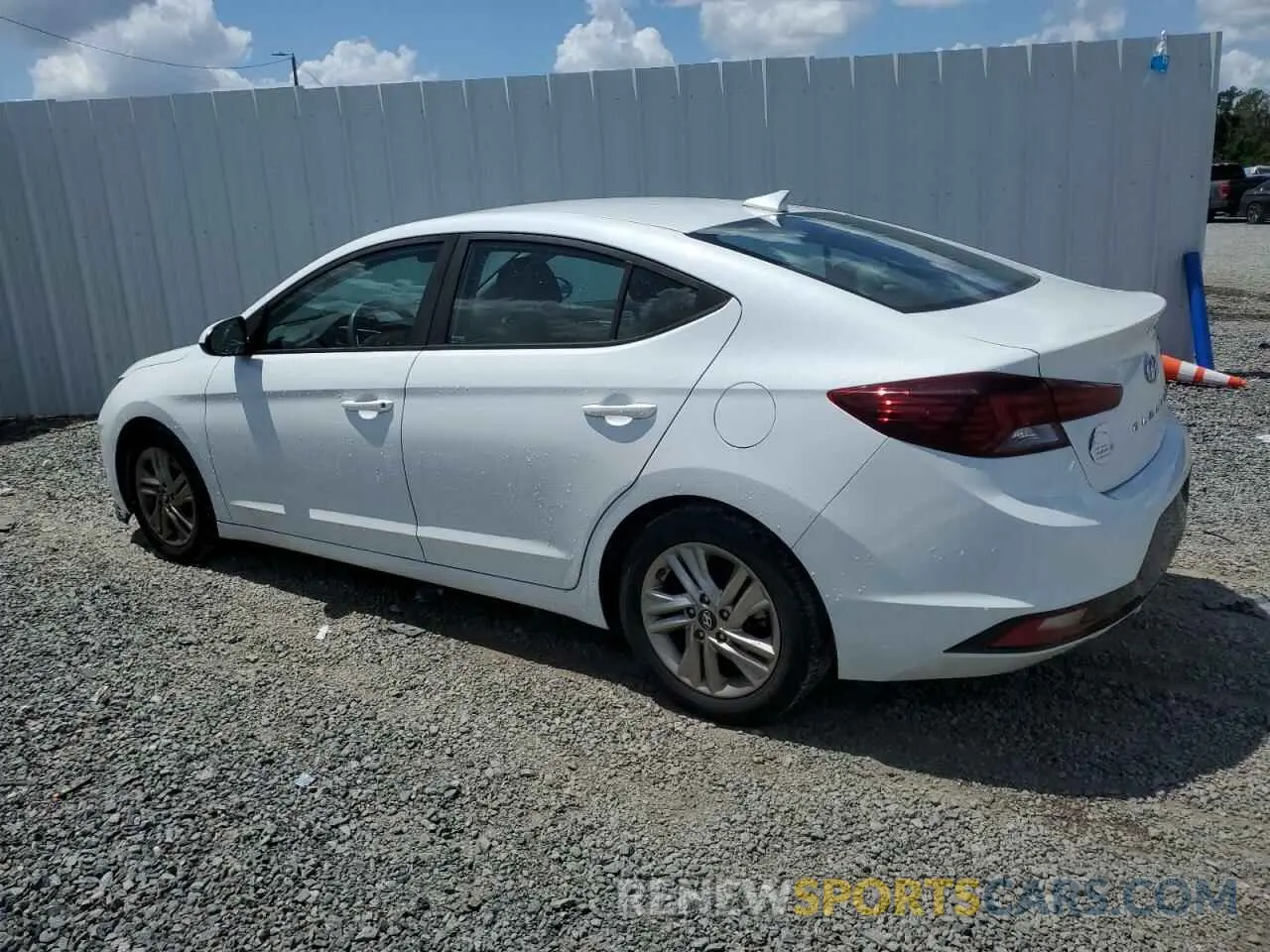 2 Photograph of a damaged car 5NPD84LF4KH435658 HYUNDAI ELANTRA 2019