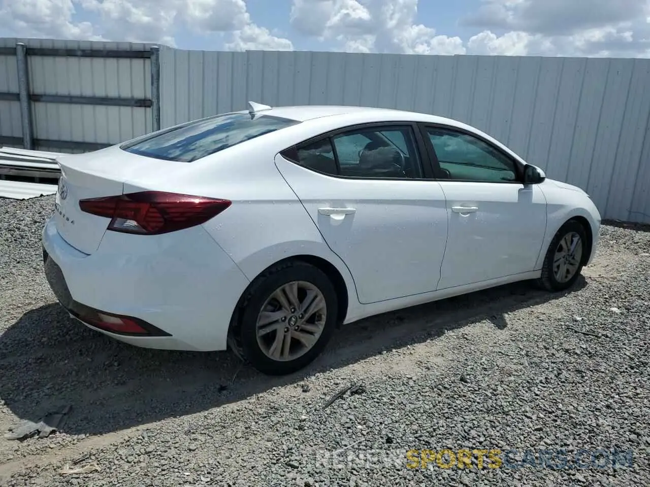 3 Photograph of a damaged car 5NPD84LF4KH435658 HYUNDAI ELANTRA 2019