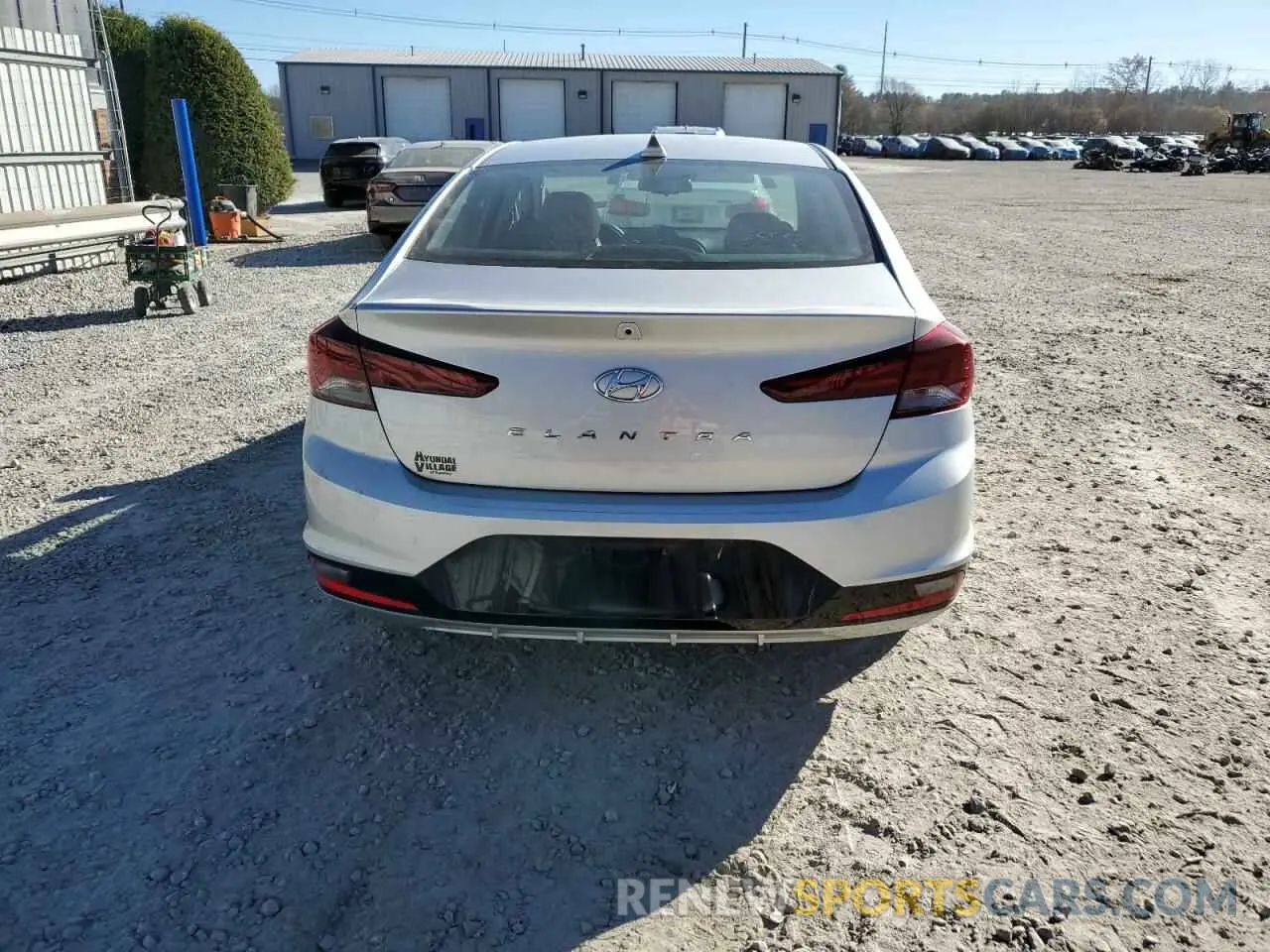 6 Photograph of a damaged car 5NPD84LF4KH453772 HYUNDAI ELANTRA 2019