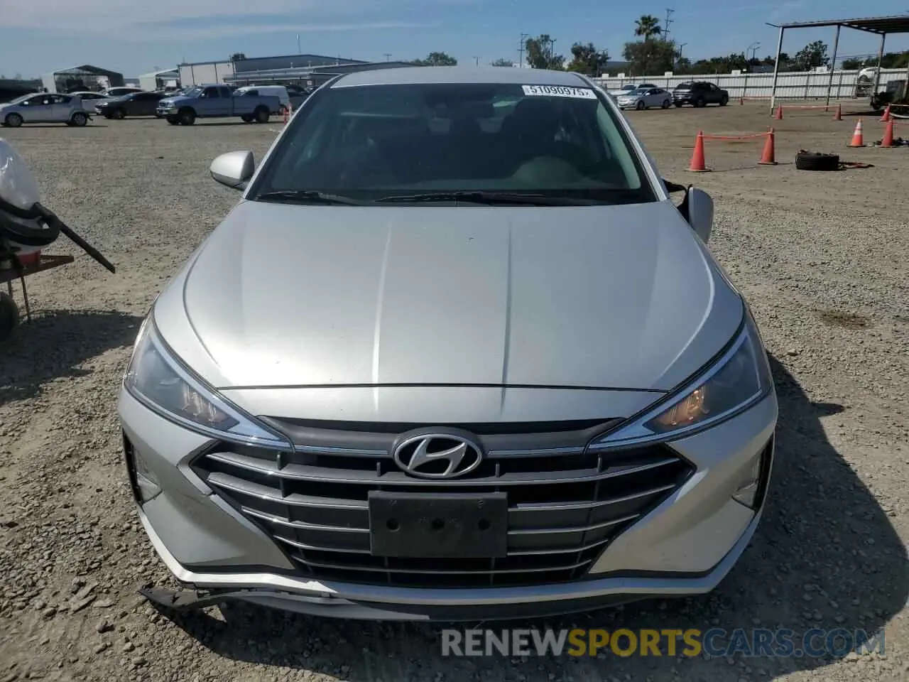 5 Photograph of a damaged car 5NPD84LF4KH478297 HYUNDAI ELANTRA 2019