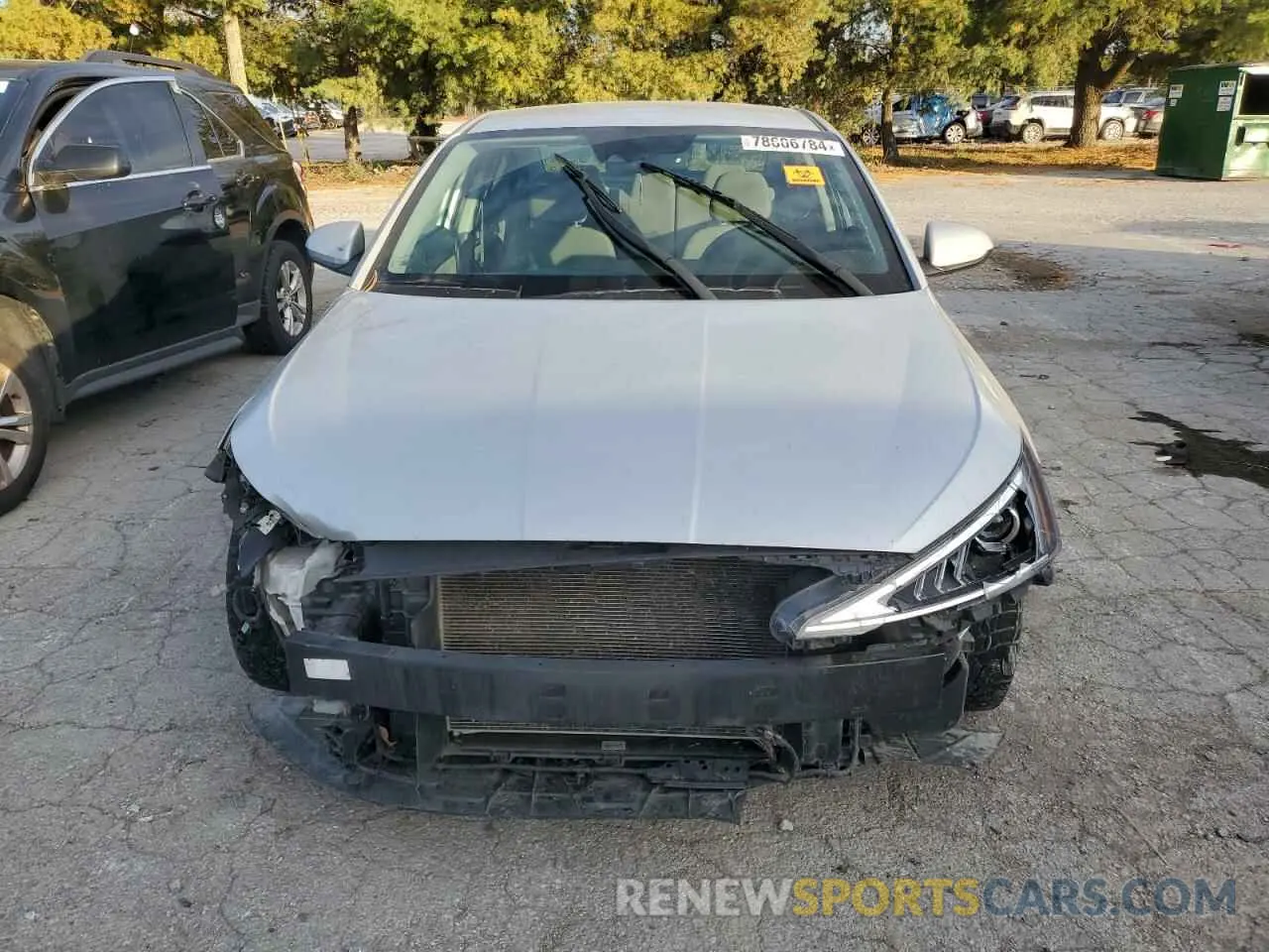 5 Photograph of a damaged car 5NPD84LF4KH484245 HYUNDAI ELANTRA 2019