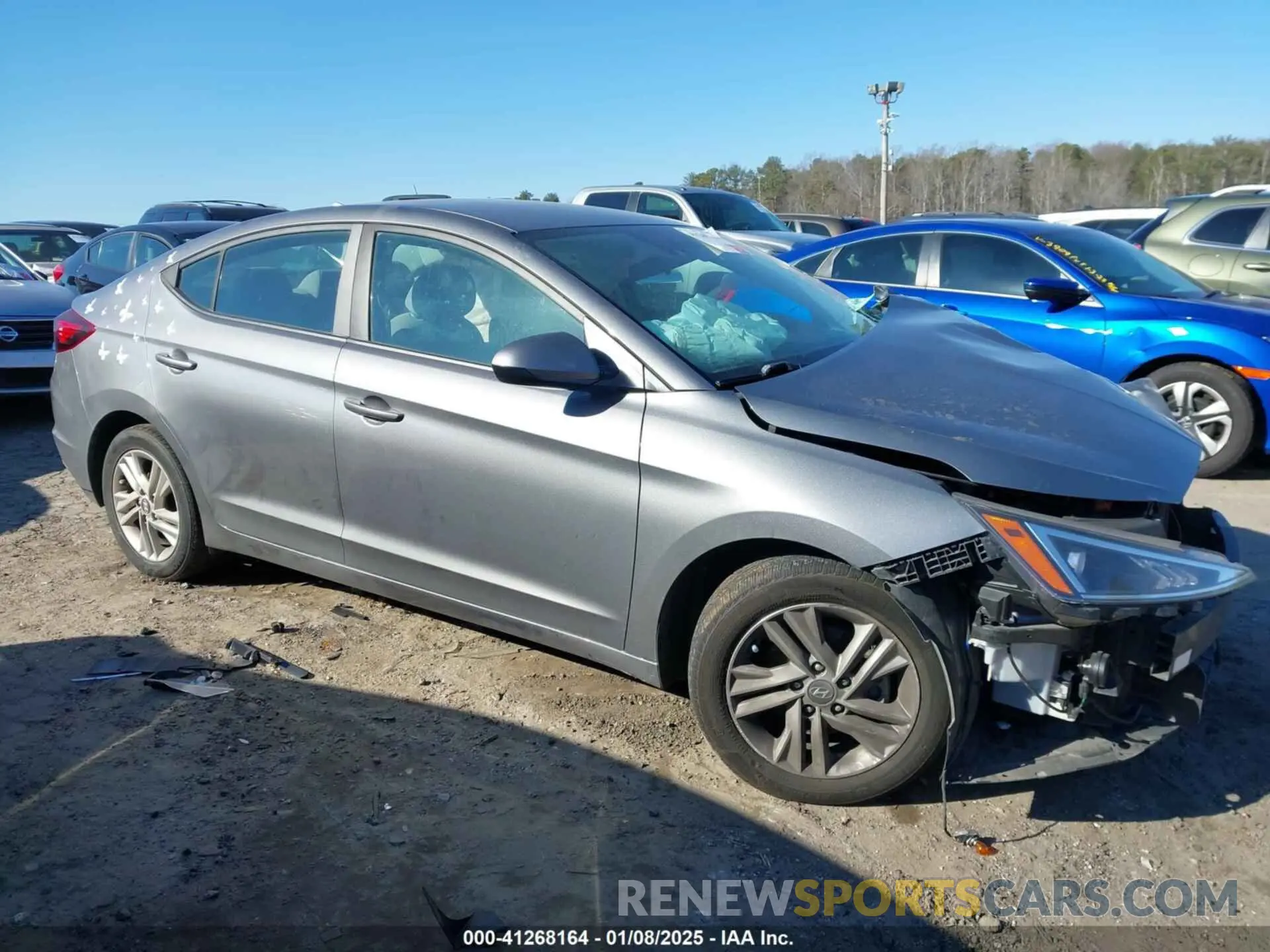 13 Photograph of a damaged car 5NPD84LF5KH420361 HYUNDAI ELANTRA 2019