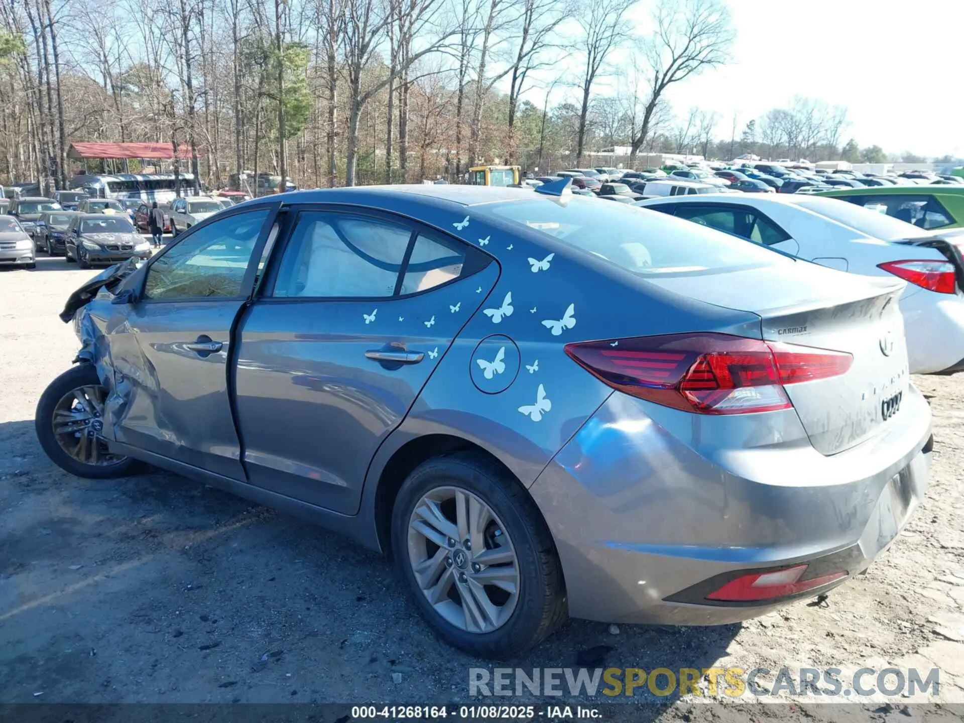 14 Photograph of a damaged car 5NPD84LF5KH420361 HYUNDAI ELANTRA 2019