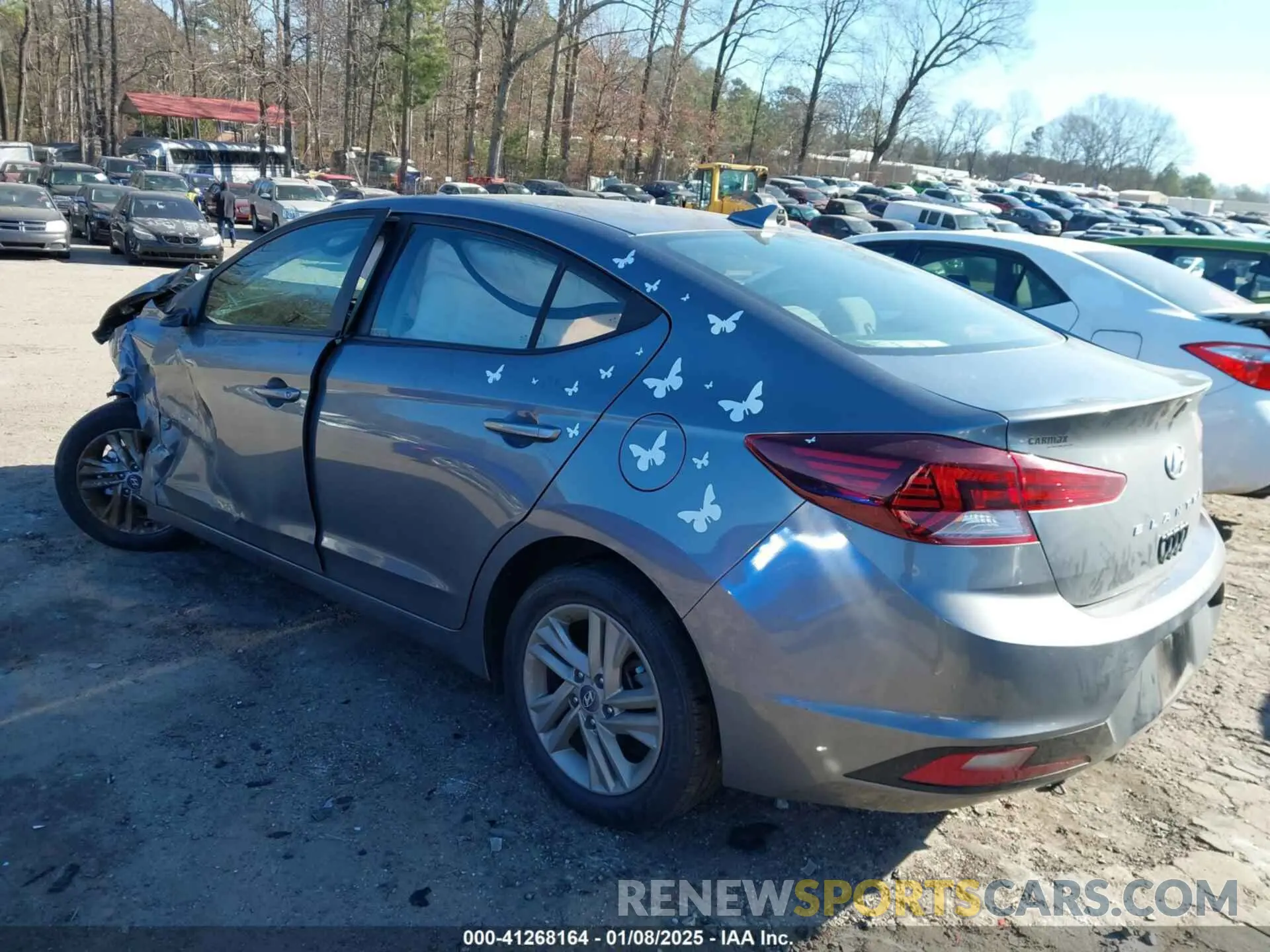 3 Photograph of a damaged car 5NPD84LF5KH420361 HYUNDAI ELANTRA 2019