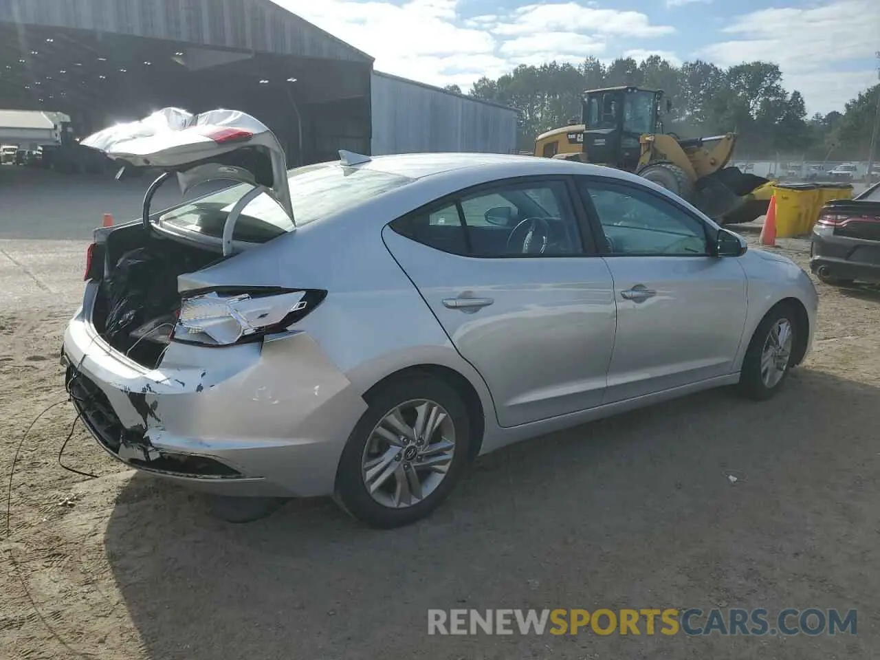 3 Photograph of a damaged car 5NPD84LF5KH422336 HYUNDAI ELANTRA 2019
