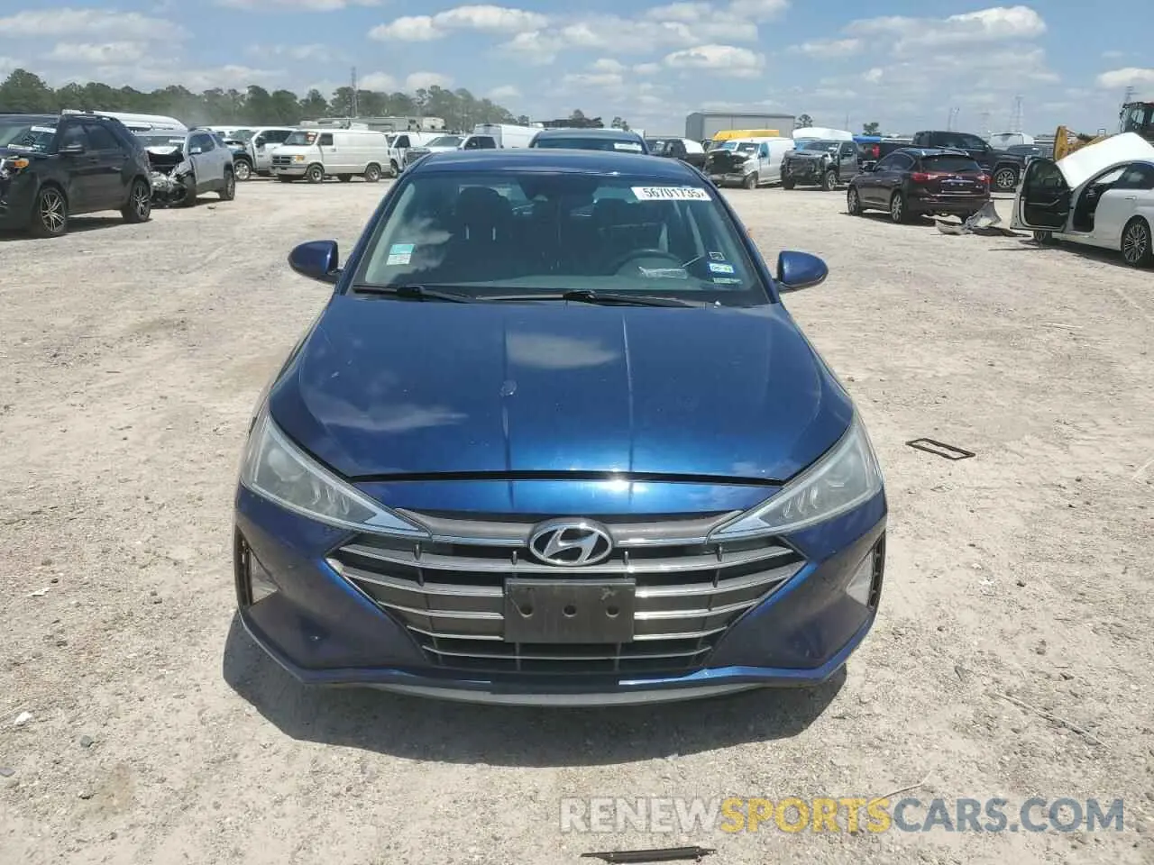 5 Photograph of a damaged car 5NPD84LF5KH436107 HYUNDAI ELANTRA 2019