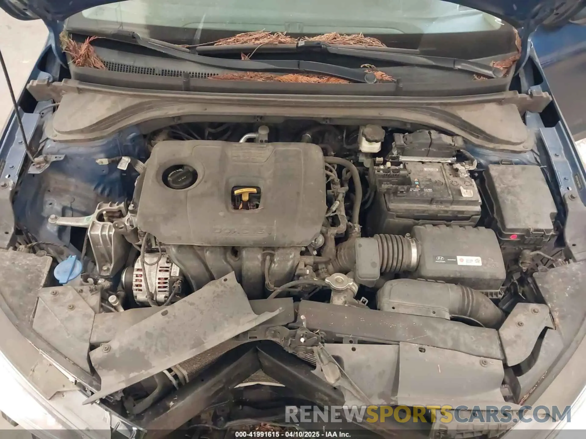 10 Photograph of a damaged car 5NPD84LF5KH438603 HYUNDAI ELANTRA 2019