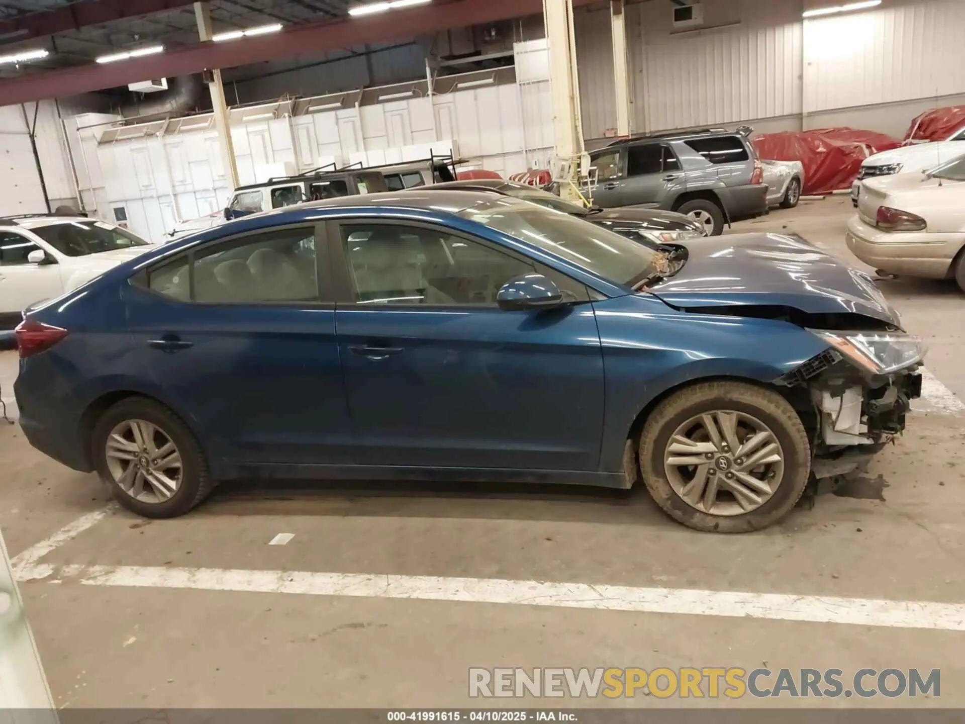 13 Photograph of a damaged car 5NPD84LF5KH438603 HYUNDAI ELANTRA 2019