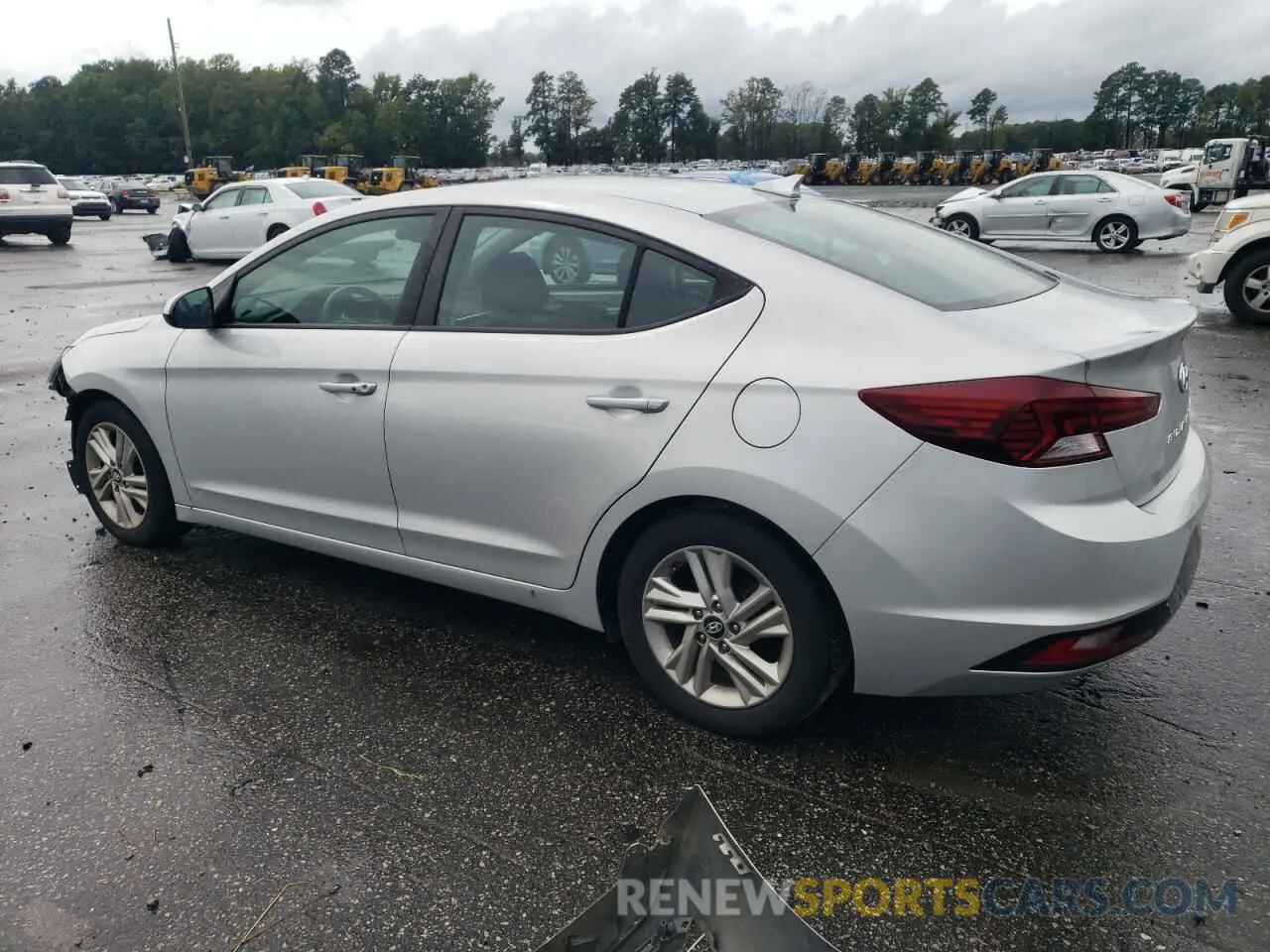 2 Photograph of a damaged car 5NPD84LF5KH440108 HYUNDAI ELANTRA 2019