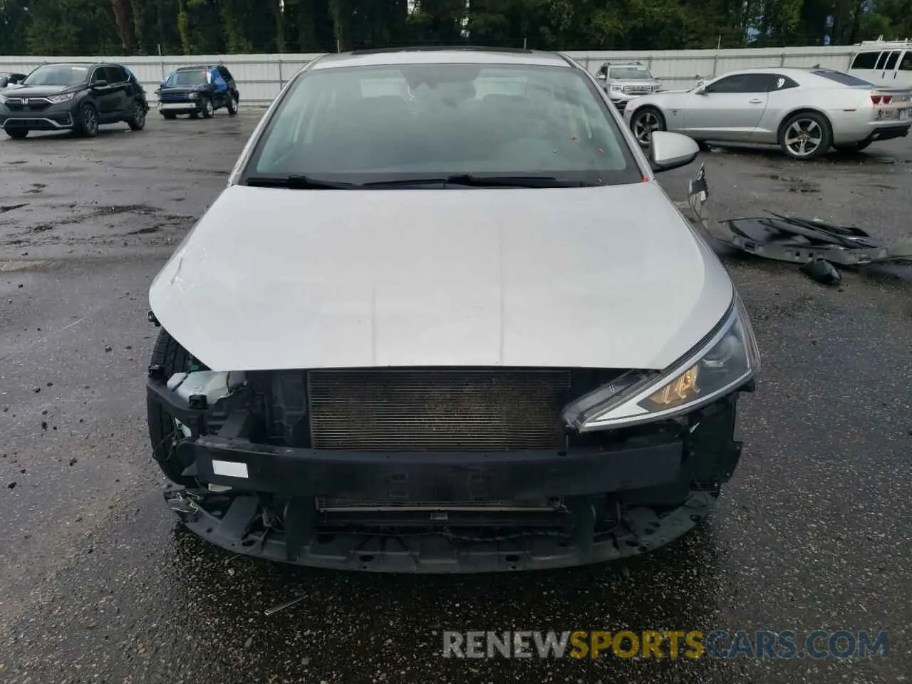 5 Photograph of a damaged car 5NPD84LF5KH440108 HYUNDAI ELANTRA 2019