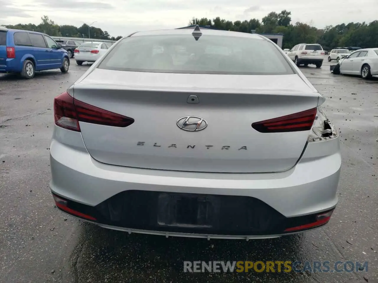 6 Photograph of a damaged car 5NPD84LF5KH440108 HYUNDAI ELANTRA 2019