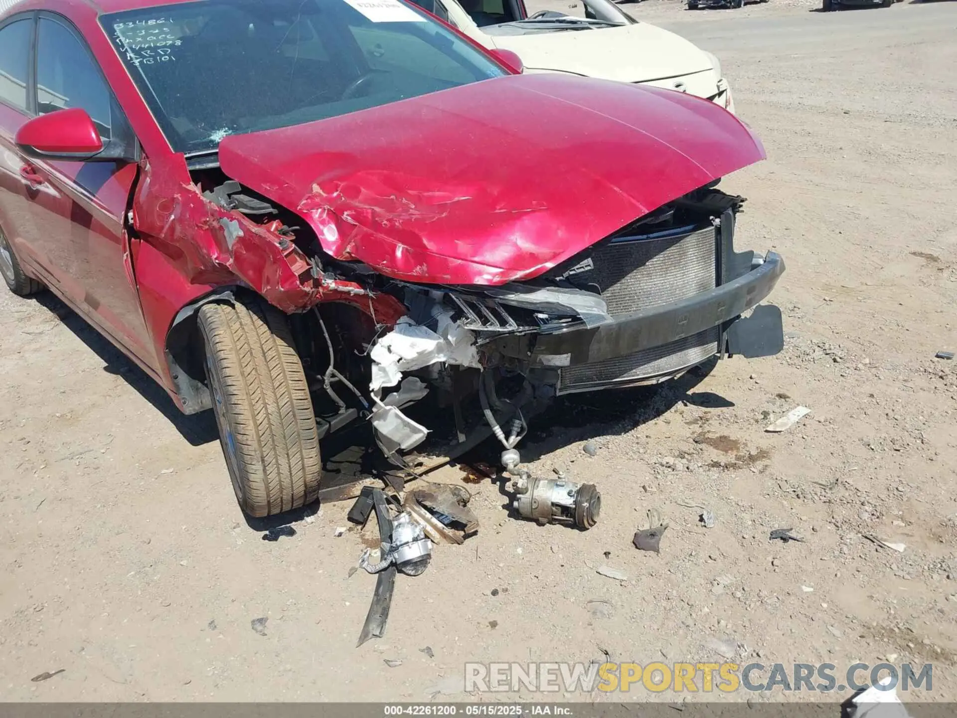 6 Photograph of a damaged car 5NPD84LF5KH441078 HYUNDAI ELANTRA 2019