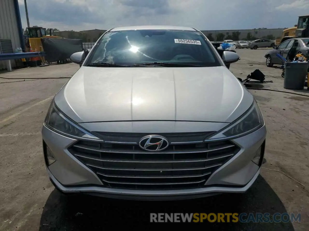 5 Photograph of a damaged car 5NPD84LF5KH444871 HYUNDAI ELANTRA 2019