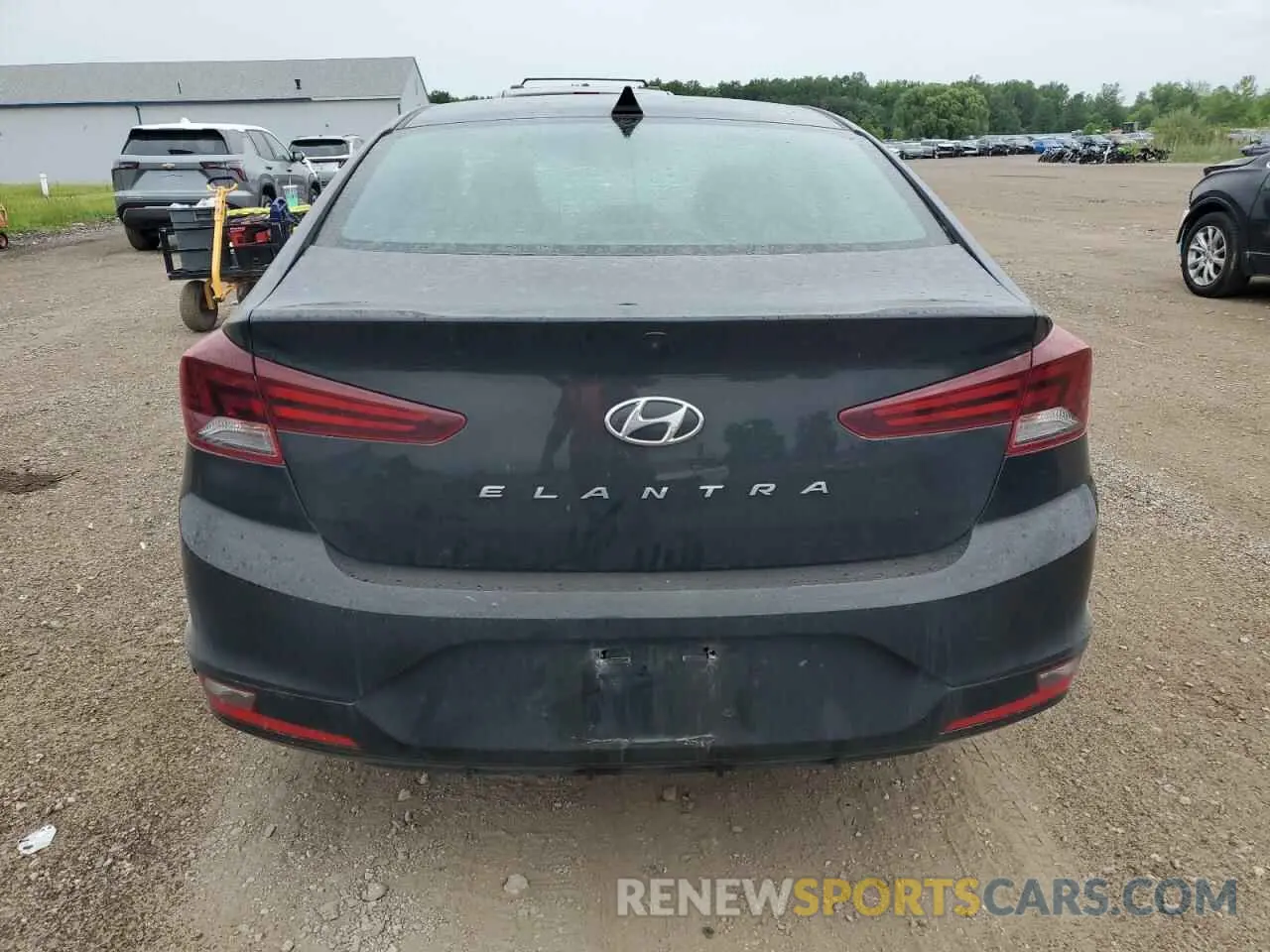 6 Photograph of a damaged car 5NPD84LF5KH444983 HYUNDAI ELANTRA 2019