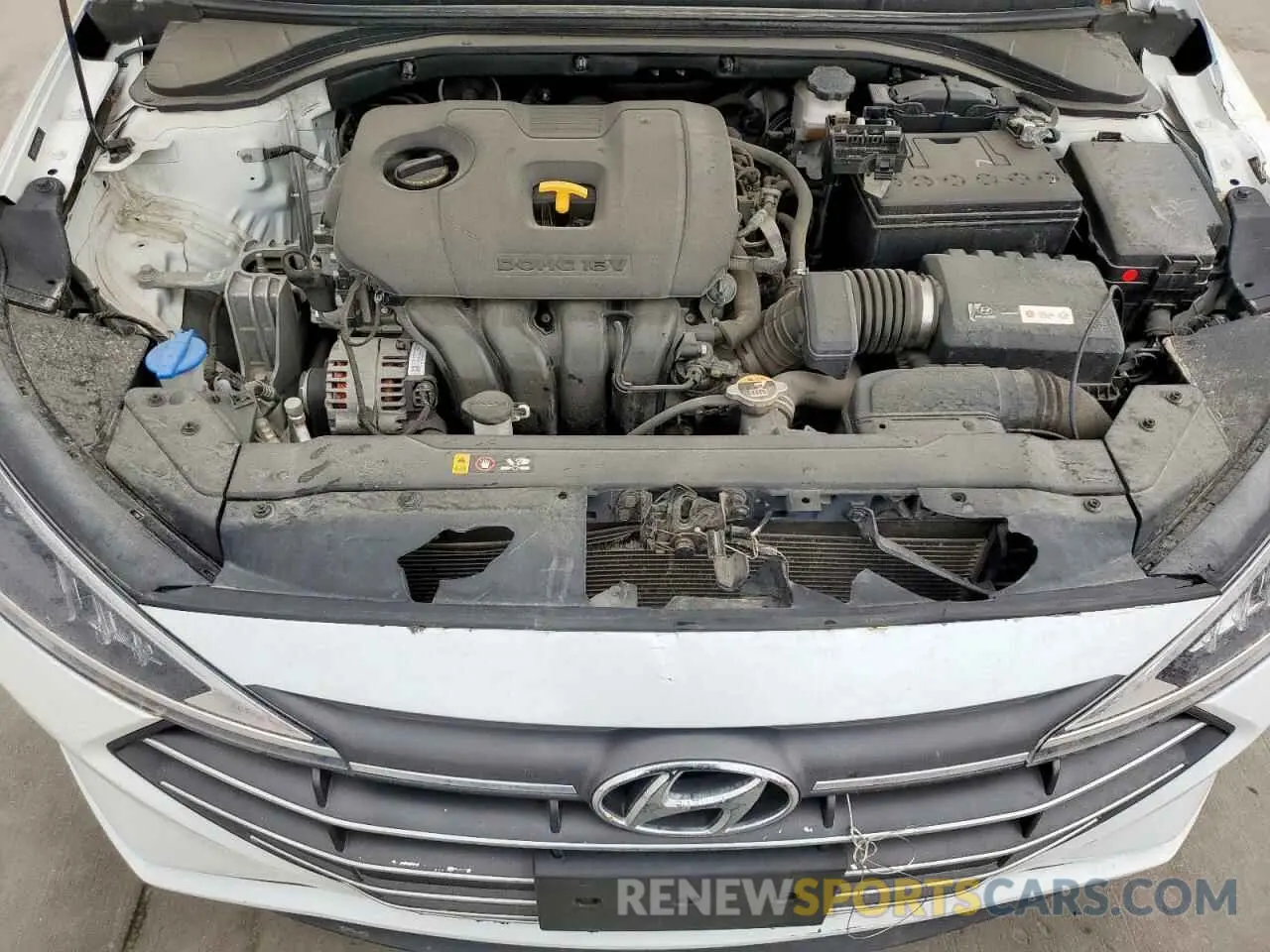 11 Photograph of a damaged car 5NPD84LF5KH480396 HYUNDAI ELANTRA 2019