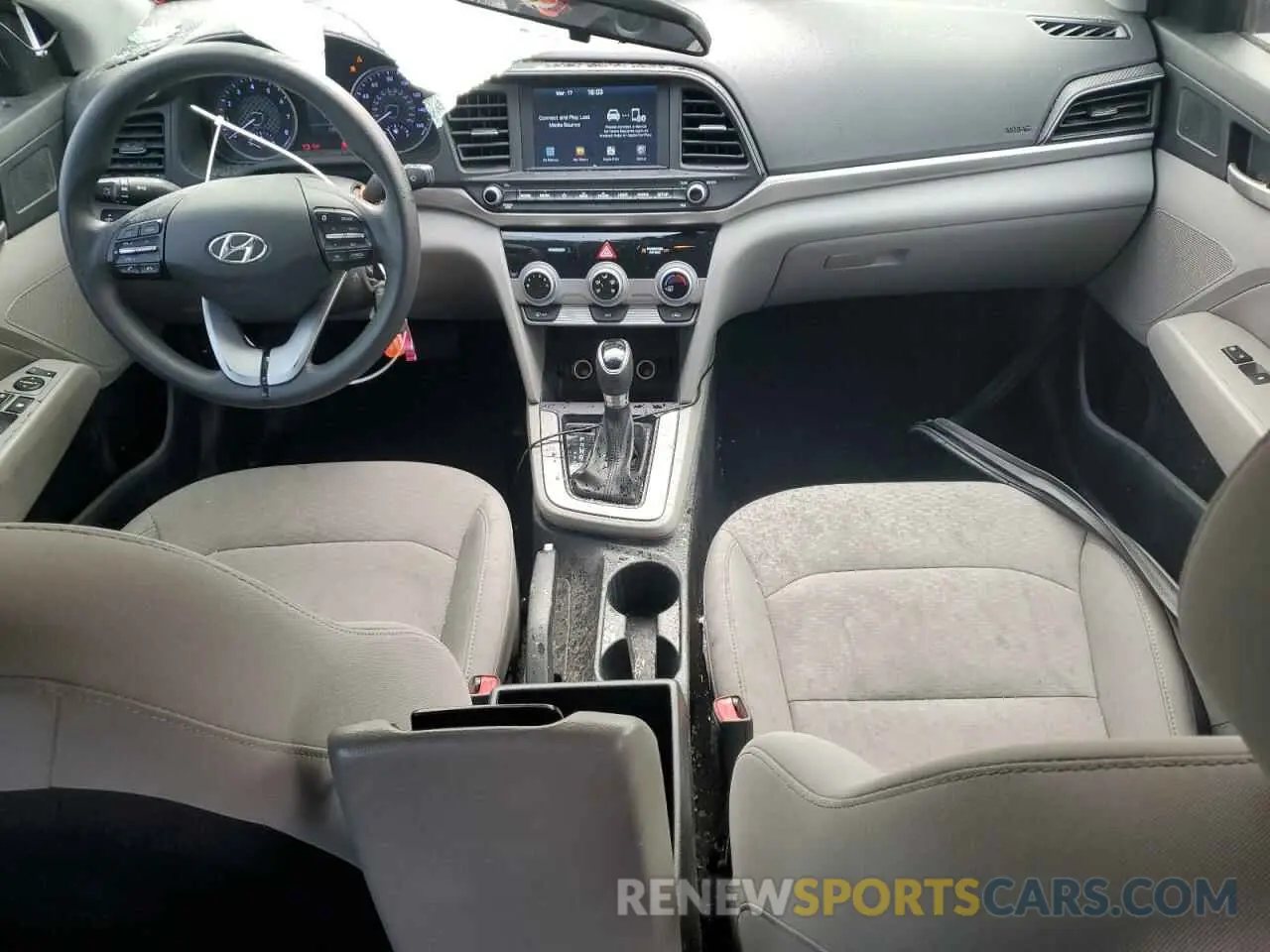 8 Photograph of a damaged car 5NPD84LF6KH421406 HYUNDAI ELANTRA 2019