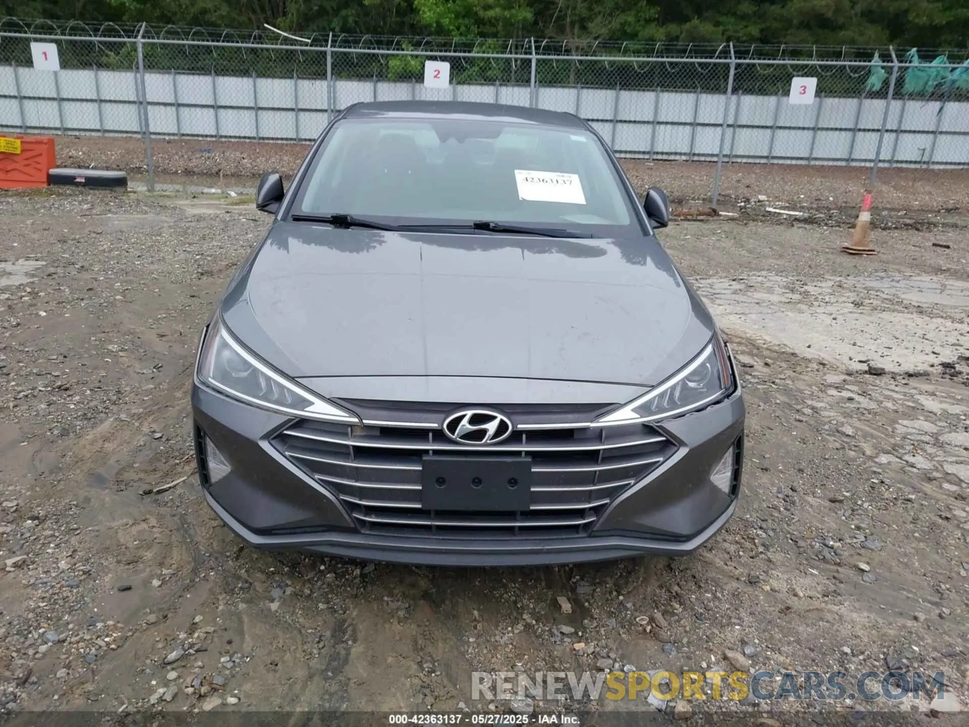 6 Photograph of a damaged car 5NPD84LF6KH429456 HYUNDAI ELANTRA 2019