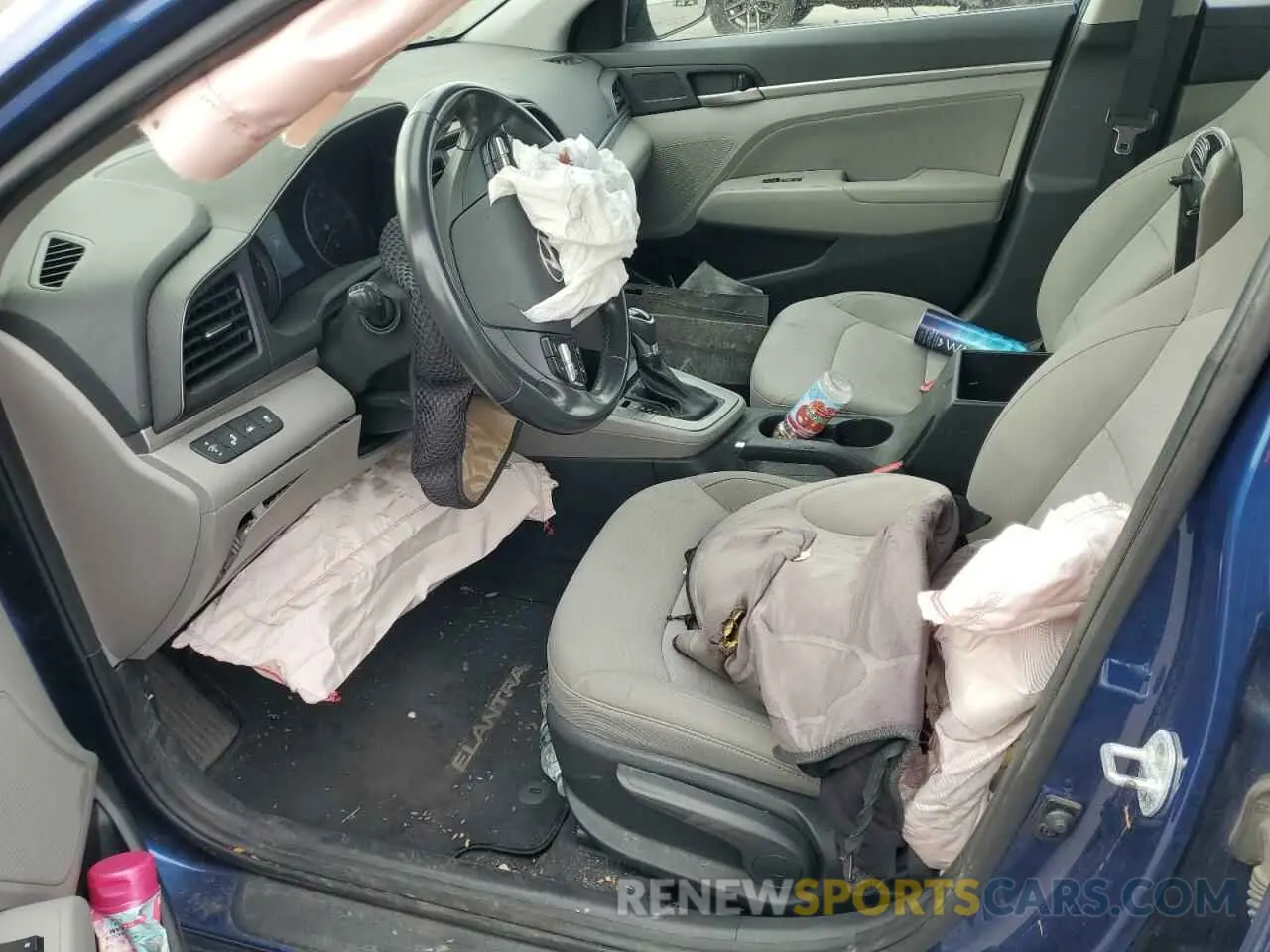 7 Photograph of a damaged car 5NPD84LF6KH429604 HYUNDAI ELANTRA 2019