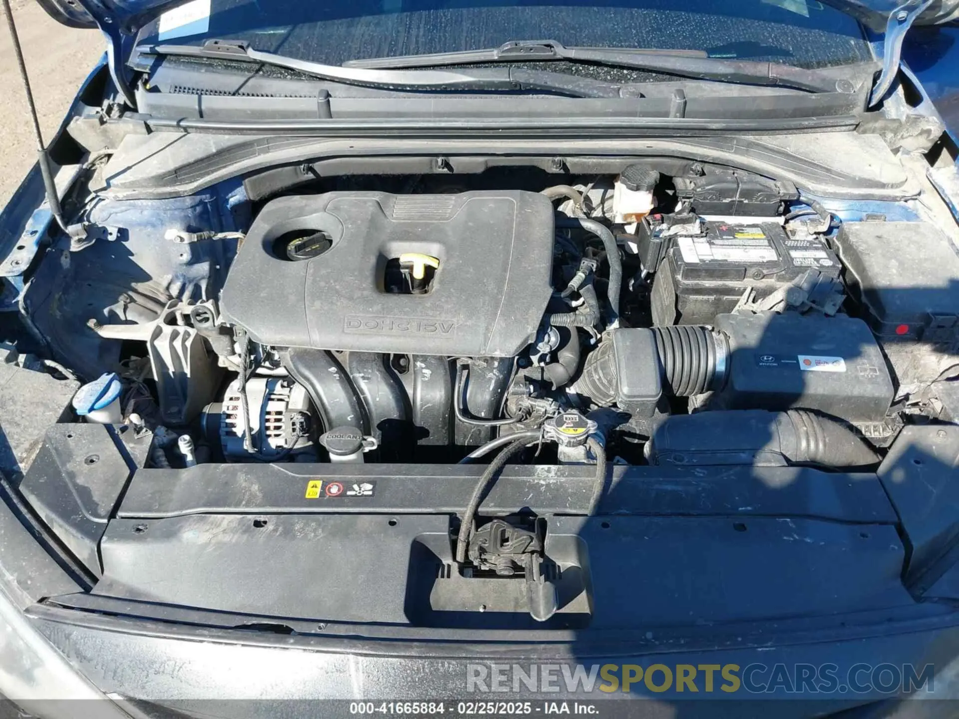 10 Photograph of a damaged car 5NPD84LF6KH434723 HYUNDAI ELANTRA 2019