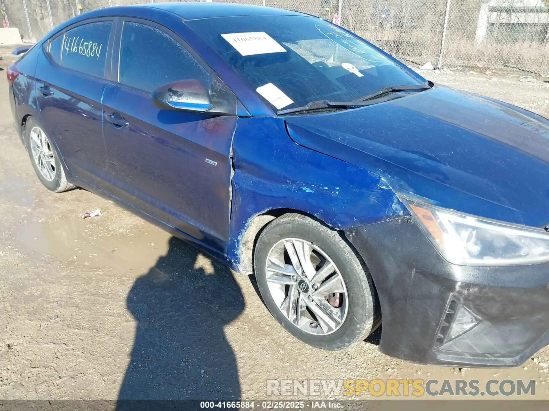 6 Photograph of a damaged car 5NPD84LF6KH434723 HYUNDAI ELANTRA 2019
