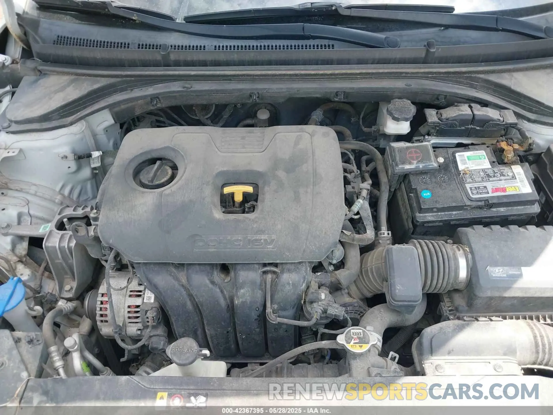 10 Photograph of a damaged car 5NPD84LF6KH435709 HYUNDAI ELANTRA 2019