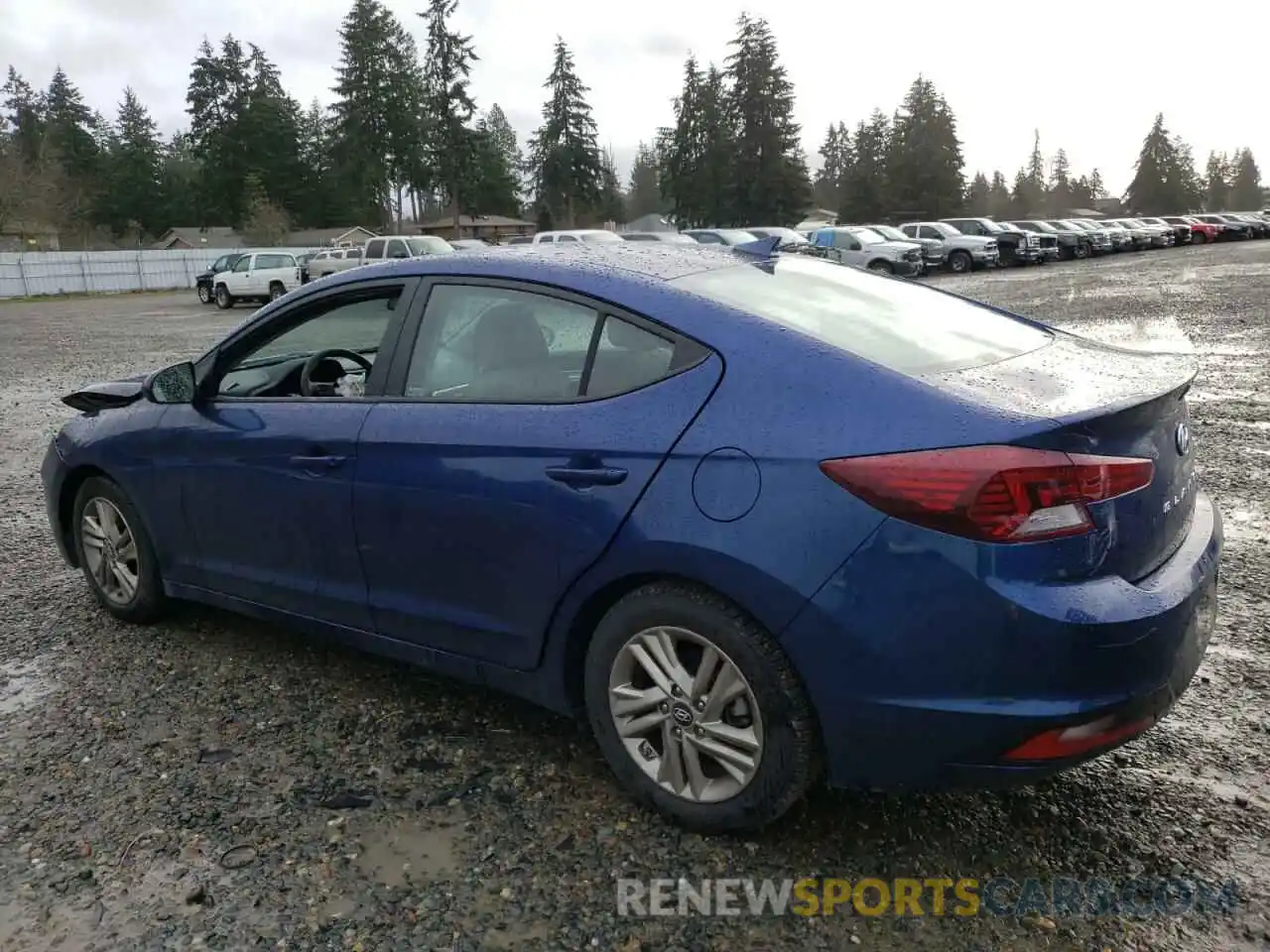 2 Photograph of a damaged car 5NPD84LF6KH442627 HYUNDAI ELANTRA 2019