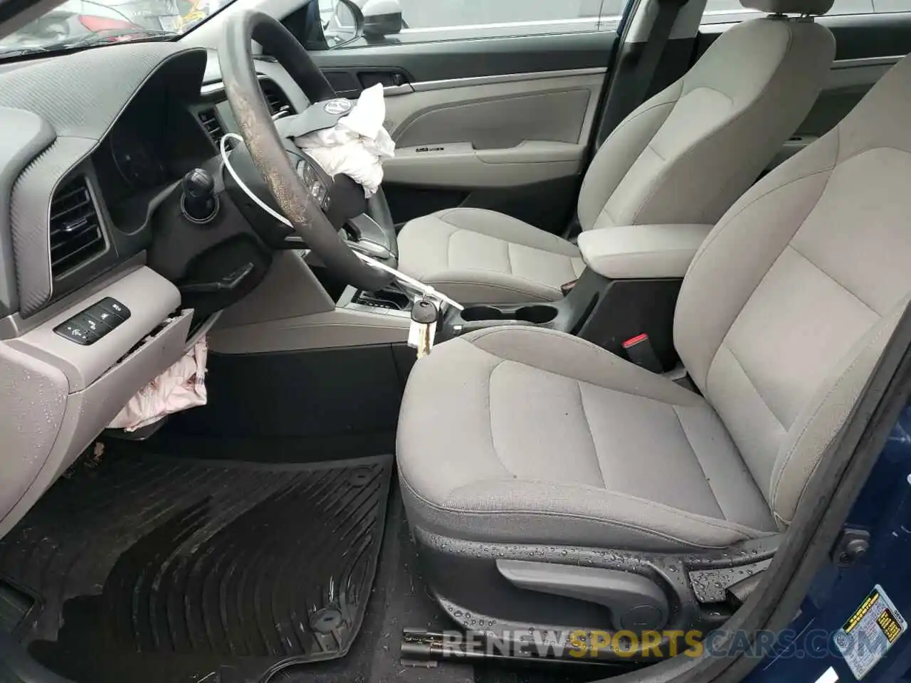 7 Photograph of a damaged car 5NPD84LF6KH442627 HYUNDAI ELANTRA 2019