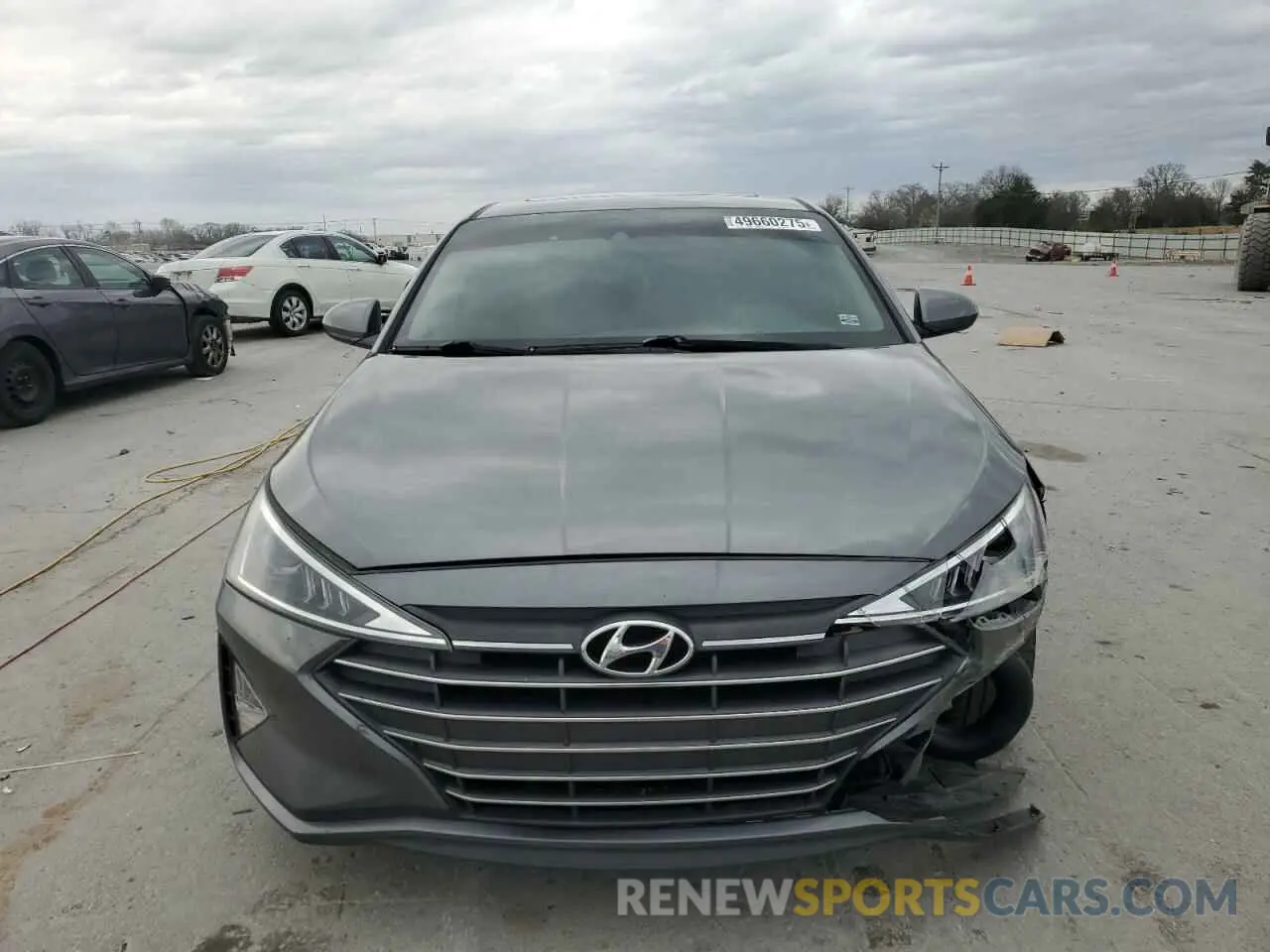 5 Photograph of a damaged car 5NPD84LF6KH450811 HYUNDAI ELANTRA 2019