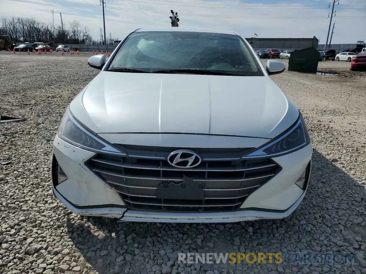 5 Photograph of a damaged car 5NPD84LF6KH469908 HYUNDAI ELANTRA 2019
