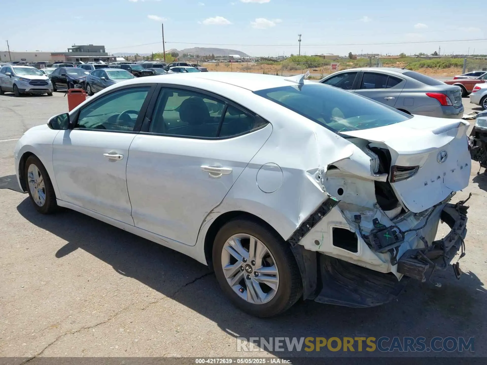 14 Photograph of a damaged car 5NPD84LF6KH476759 HYUNDAI ELANTRA 2019