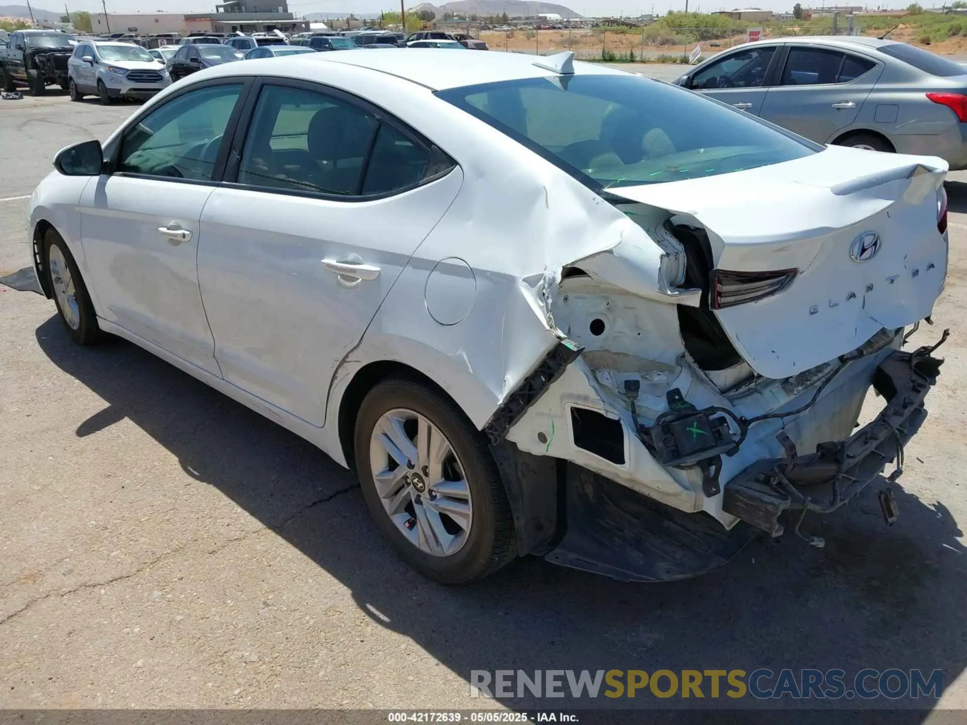 3 Photograph of a damaged car 5NPD84LF6KH476759 HYUNDAI ELANTRA 2019