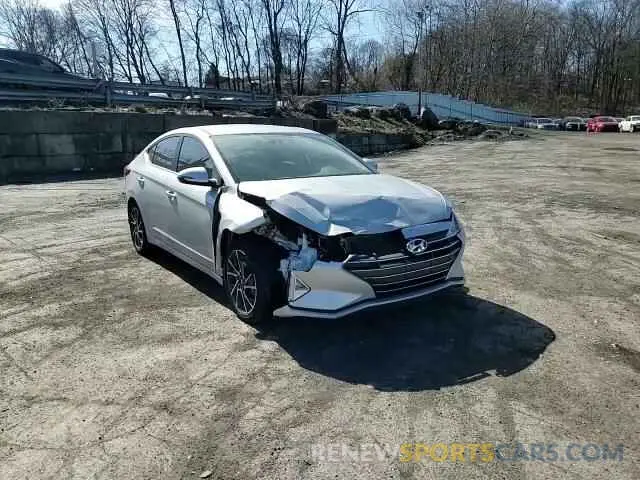 10 Photograph of a damaged car 5NPD84LF6KH484778 HYUNDAI ELANTRA 2019