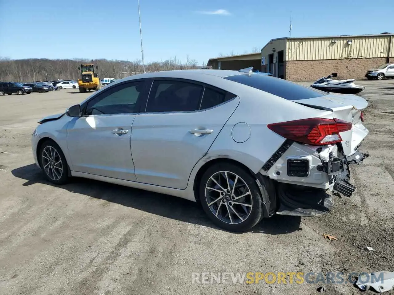 2 Photograph of a damaged car 5NPD84LF6KH484778 HYUNDAI ELANTRA 2019