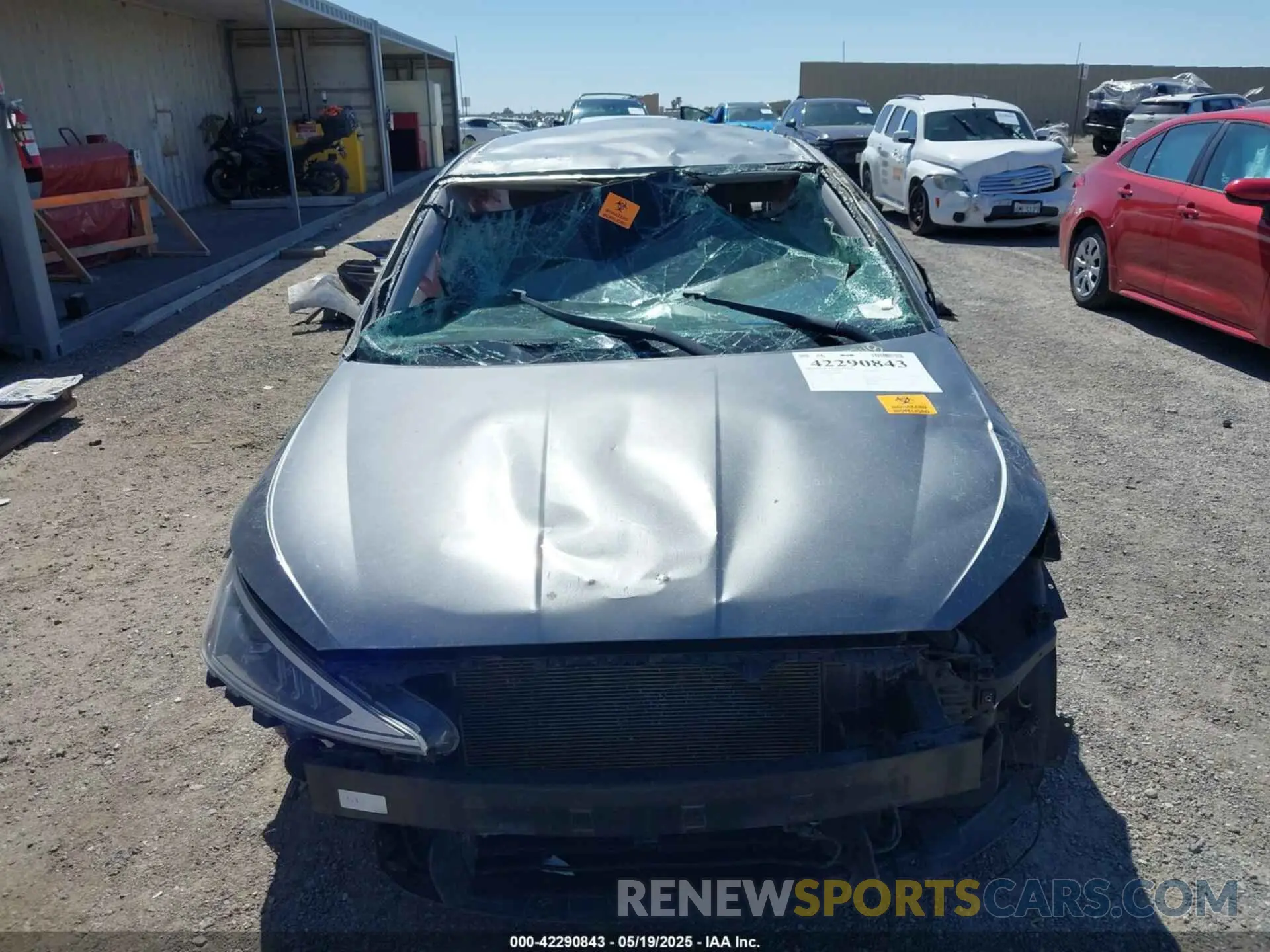 13 Photograph of a damaged car 5NPD84LF6KH489088 HYUNDAI ELANTRA 2019